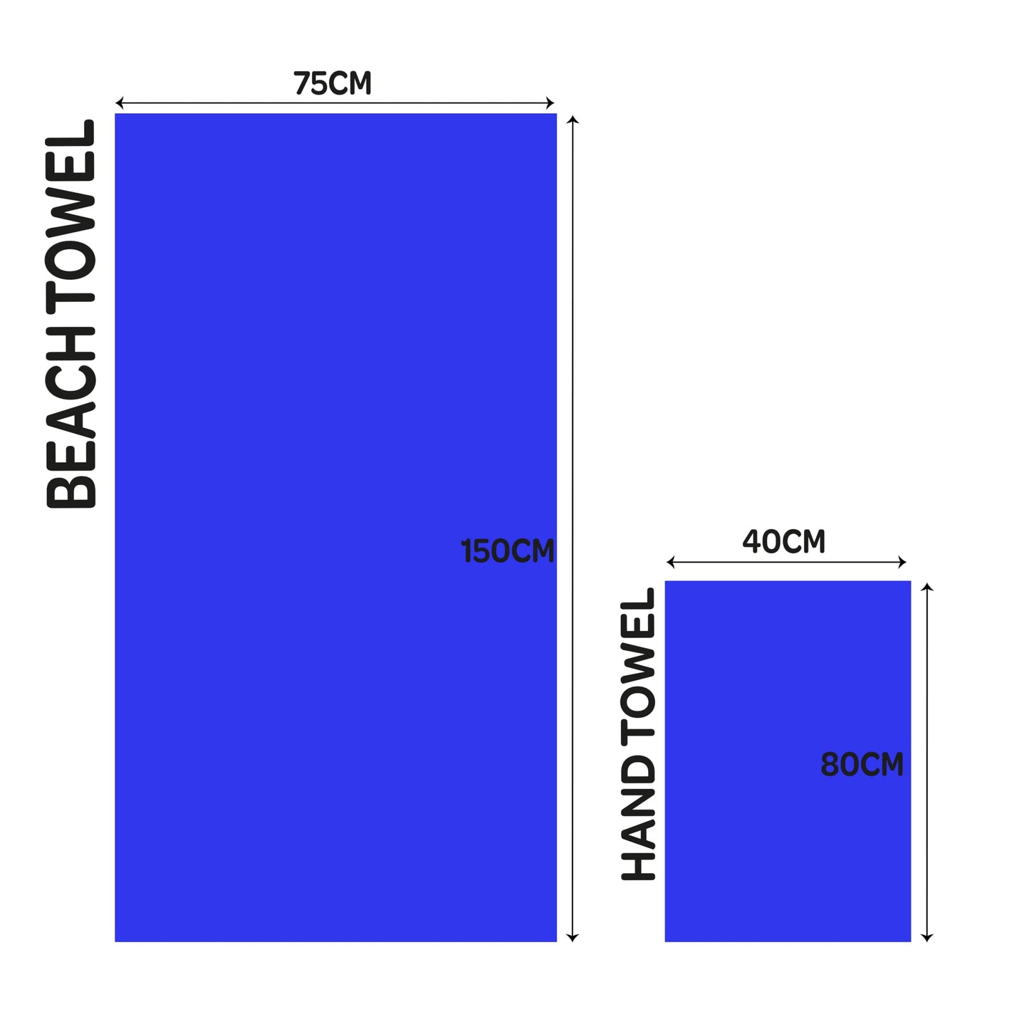 Blu Apparel Mircrofibre Towel (Pink, Beach Towel)