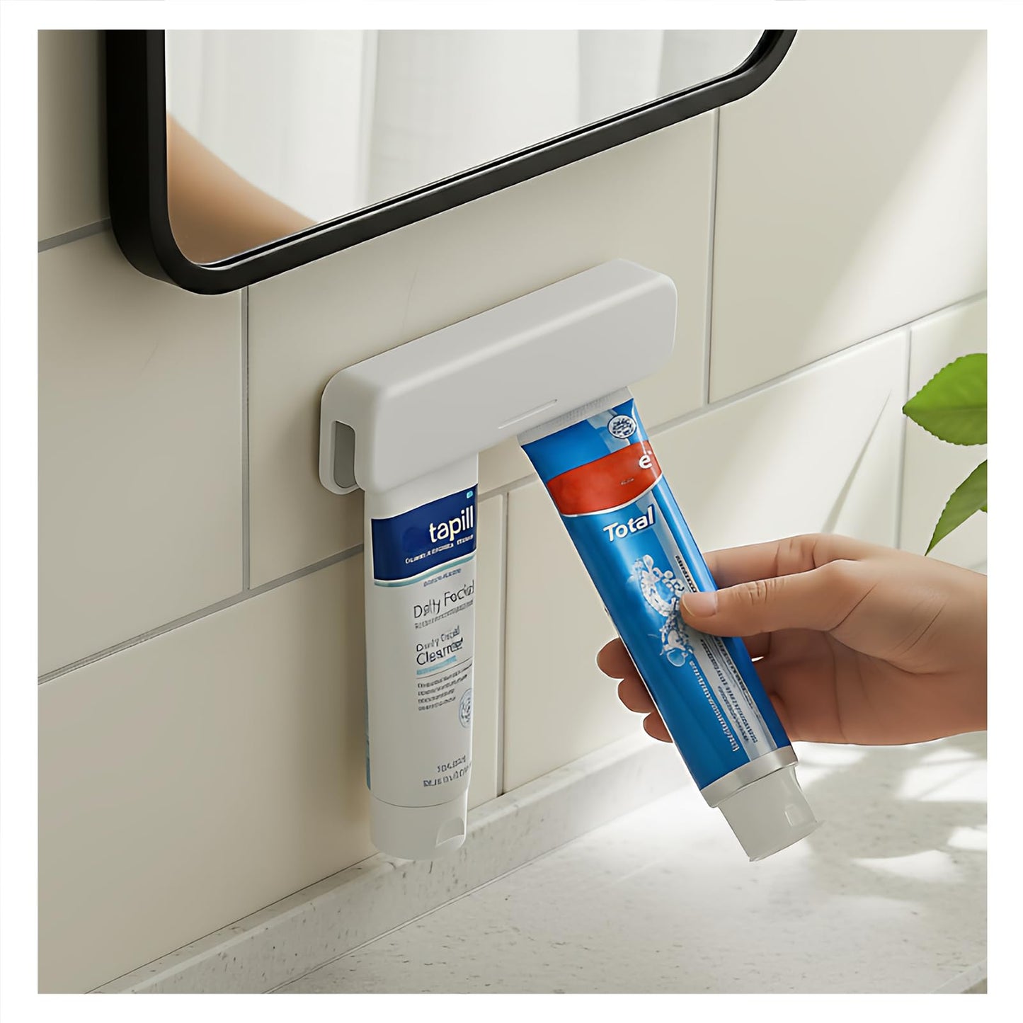 Toothpaste Holder, Toothpaste Wall Holder for Bathroom, Tooth Paste Hanger
