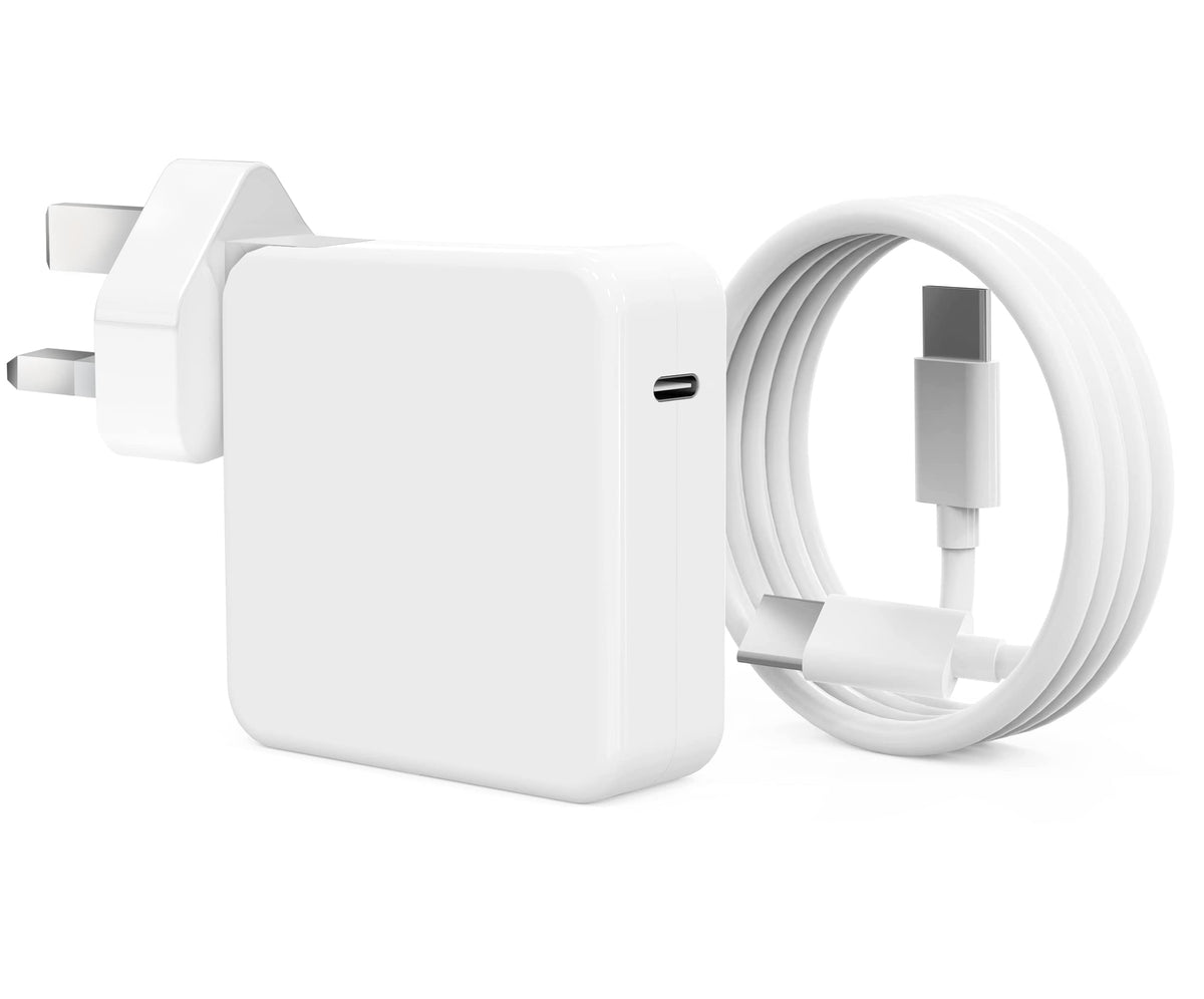 96W USB C Super Fast Charger Compatible with MacBook Pro 16, 15, 14, 13 inch, MacBooks Air, iPad Pro12.9, 11 inches with 2M USB C Power Cable