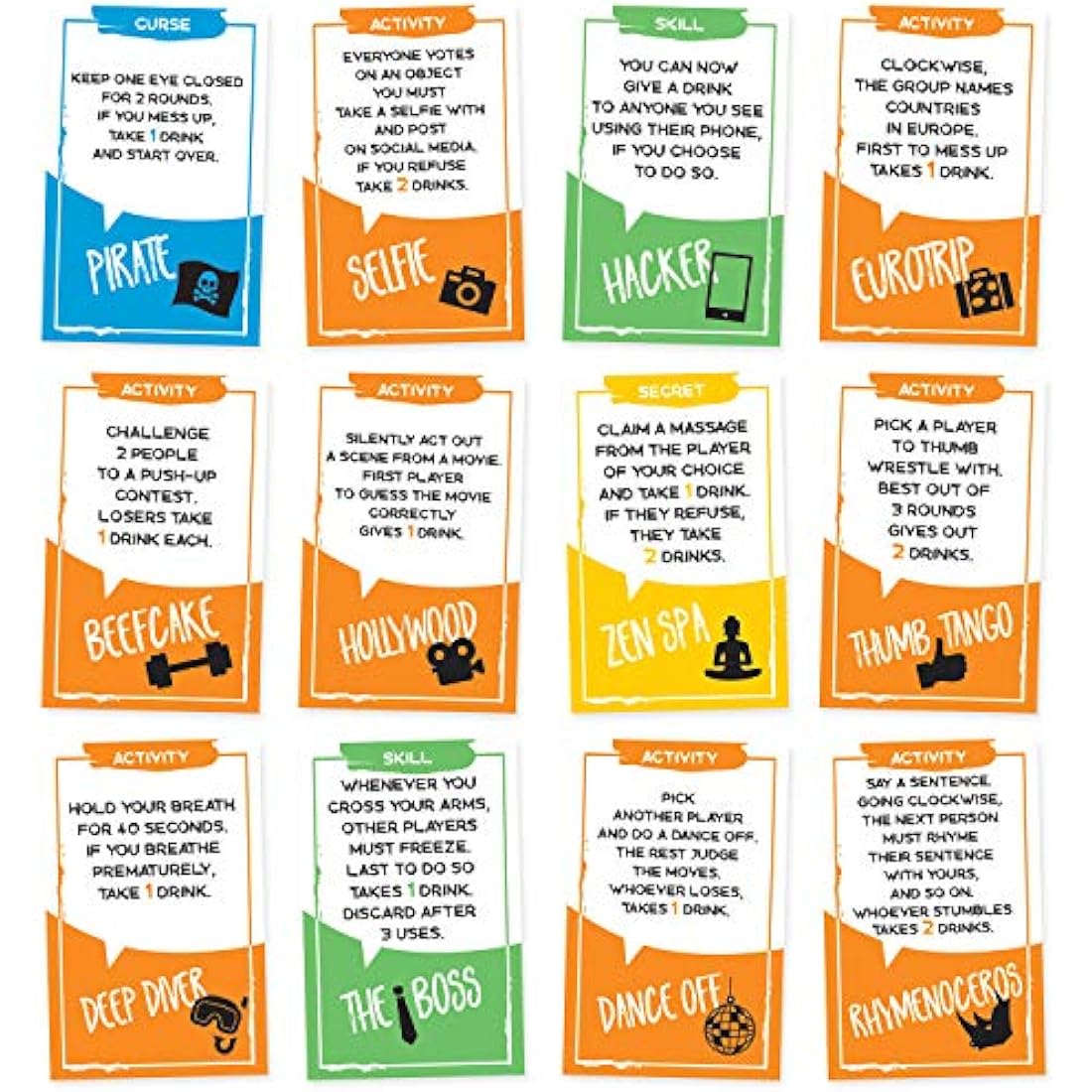 Sotally Tober Drinking Games for Adults - Outrageously Fun Adult Party Card Game