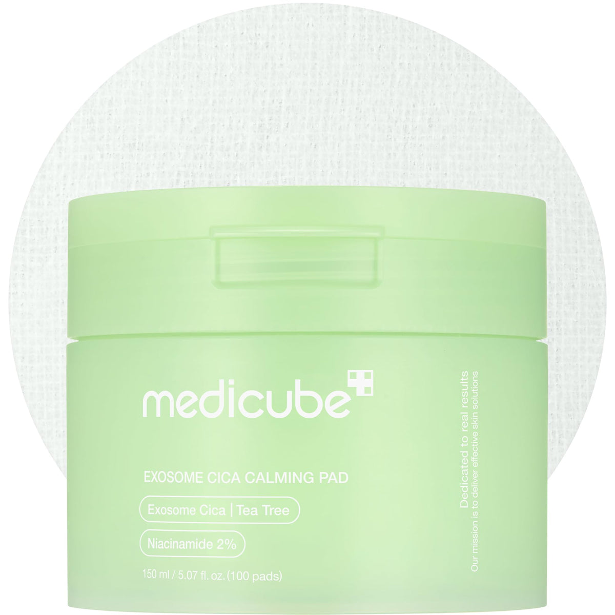 medicube Exosome CICA Tea Tree Calming Toner Pads for Sensitive Skin with Centella Asiatica Help Reduce Redness & breakouts. Low-irritating &