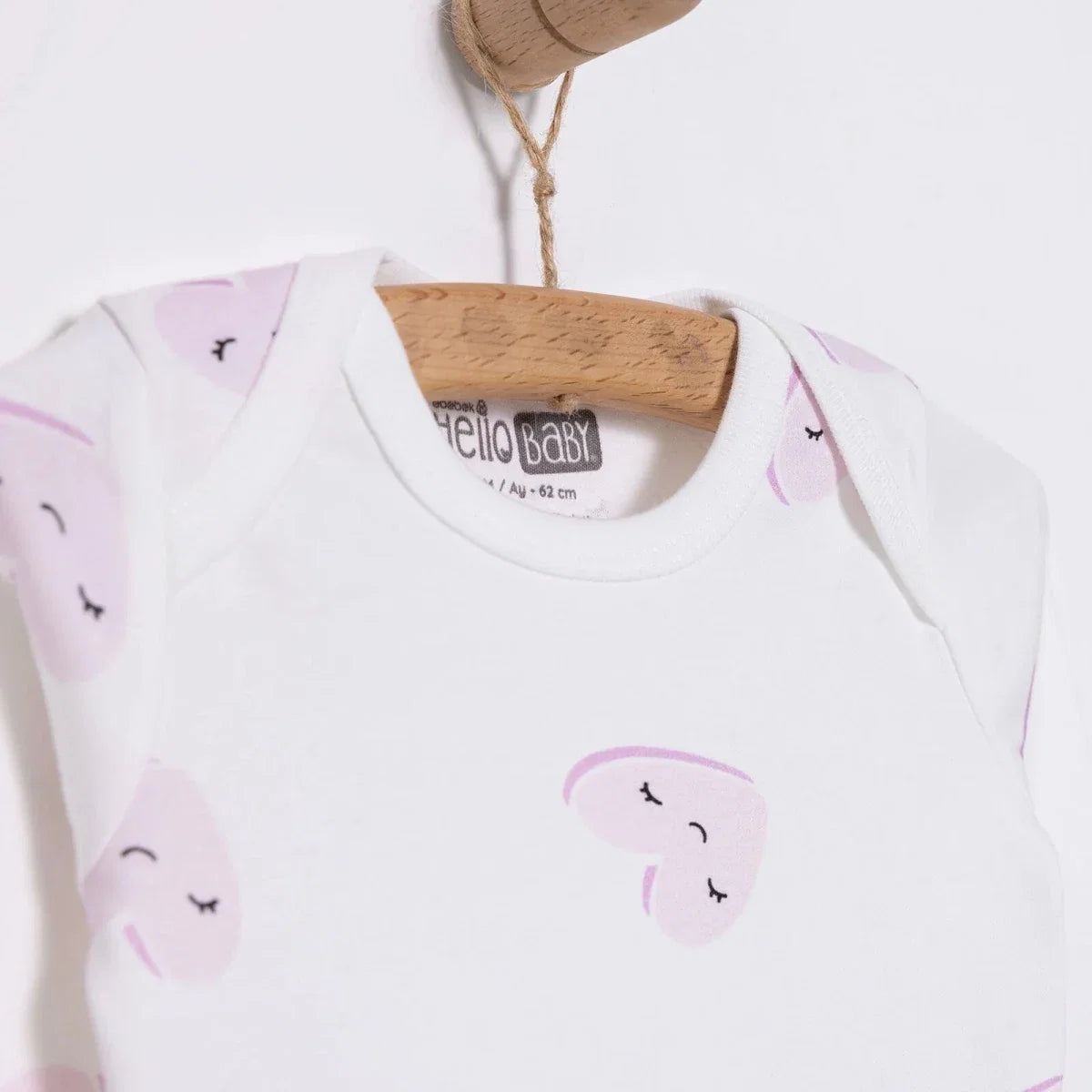 HelloBaby Unisex Body- Footless Bottom - Ecru