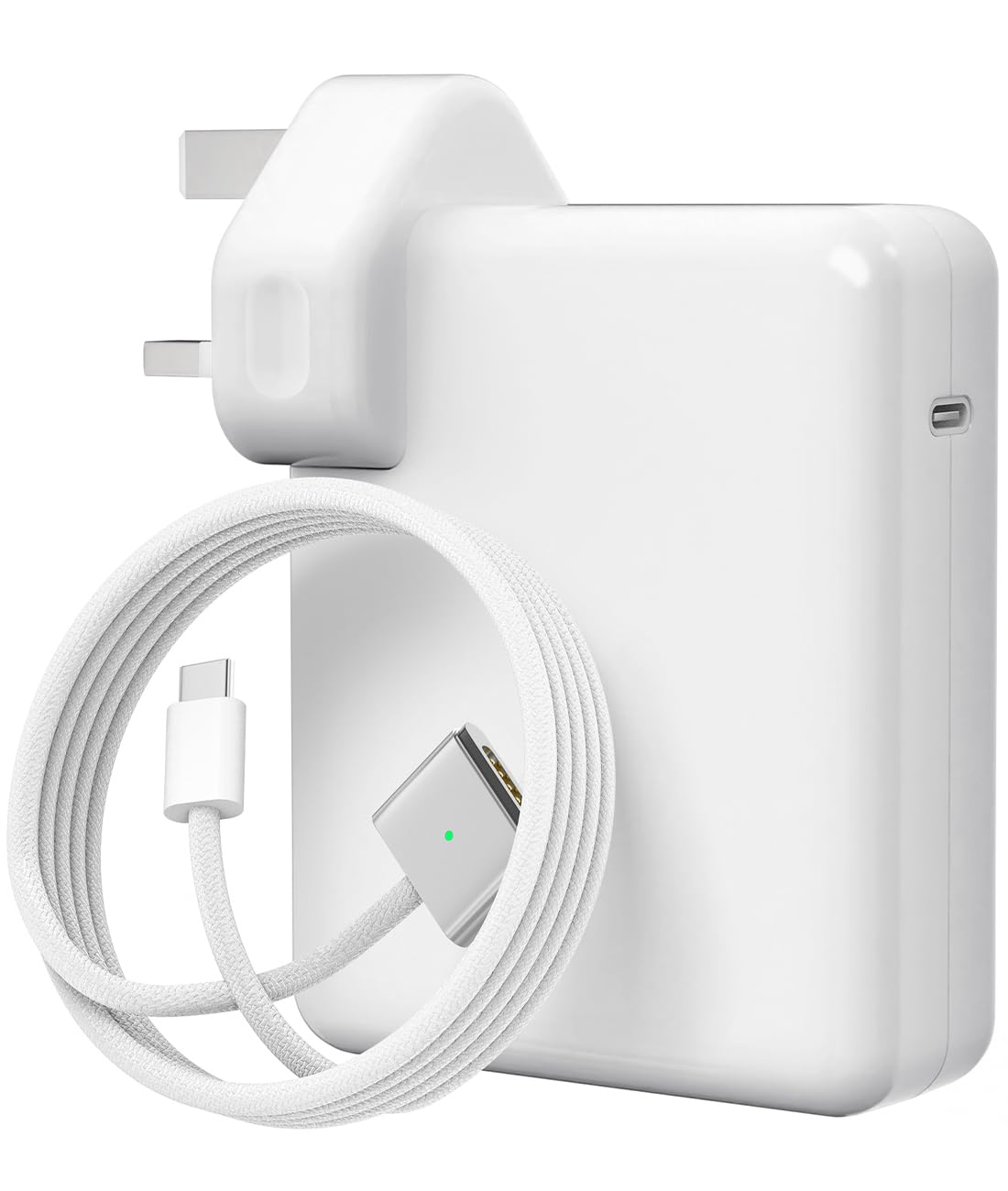 140W C to Magnetic 3 Charger, Compatible with MacBook Air 13, 15 Inch/Mac Book Pro 14, 16 Inch, M1/M2/M3/M4 from 2021/2022/2023/2024/2025 Models,