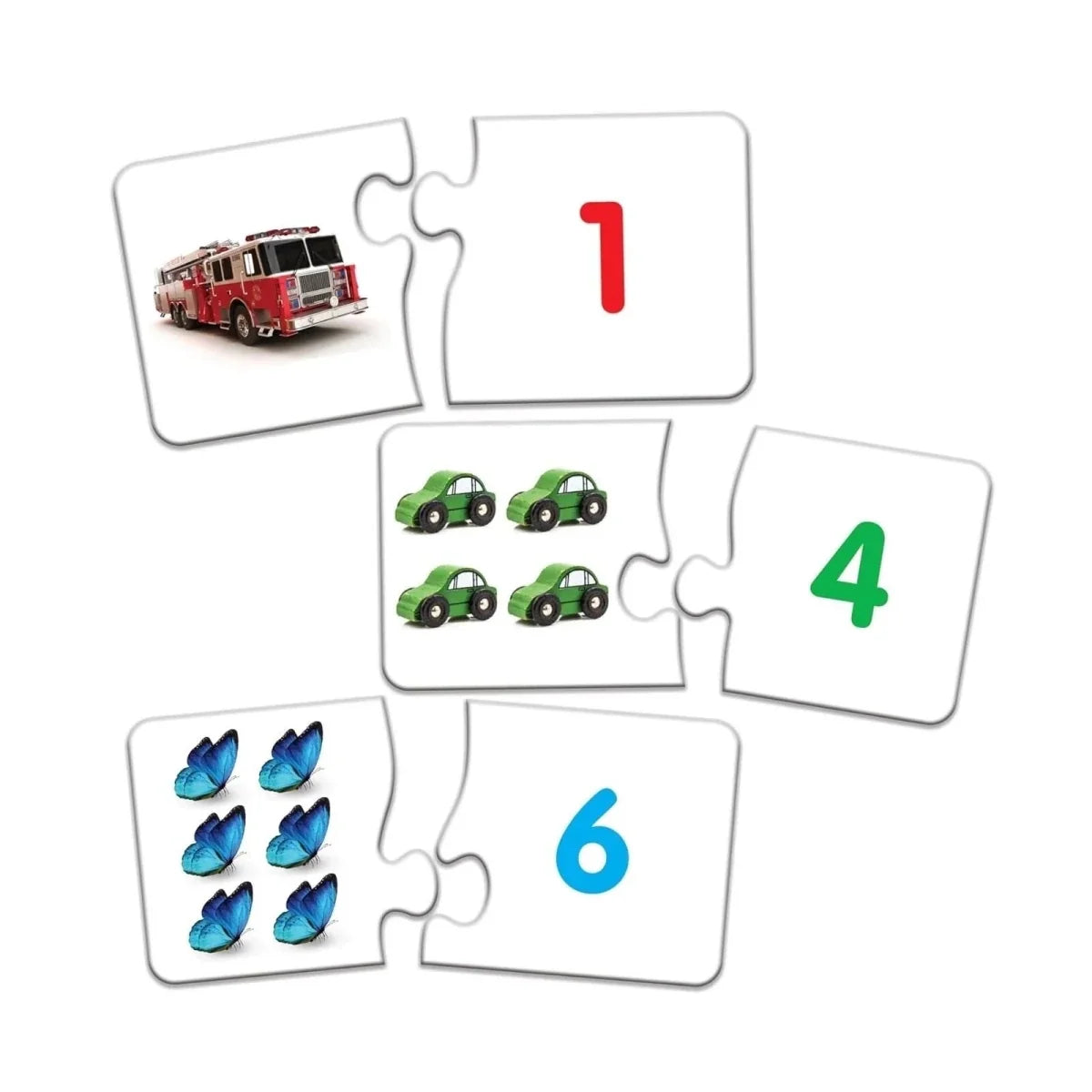 Match it! Counting Puzzle Cards