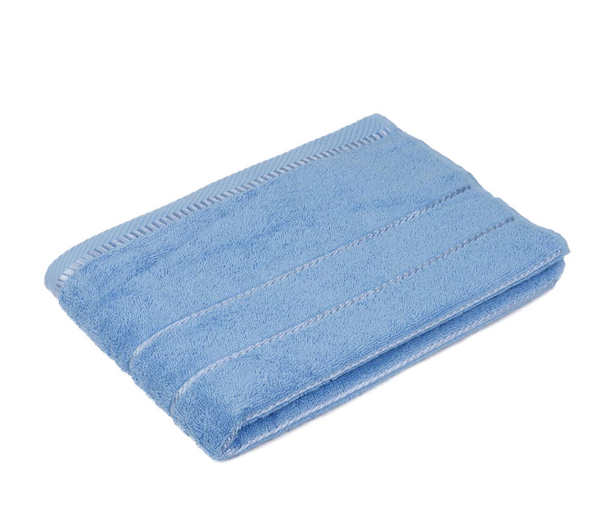 Gözze - Bath Towel, Berlin, 100% Cotton, 70 x 140 cm - Blue