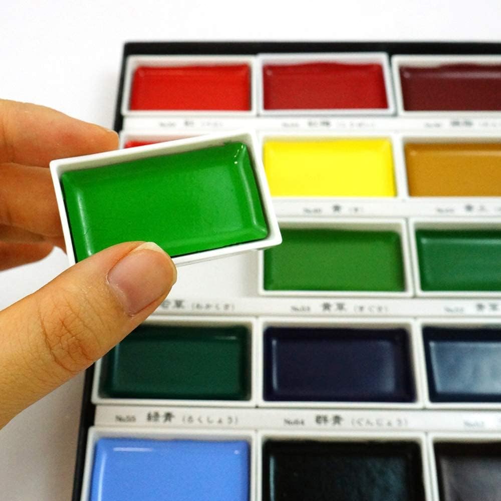 Kuretake ZIG GANSAI TAMBI watercolor set (36 colors set)
