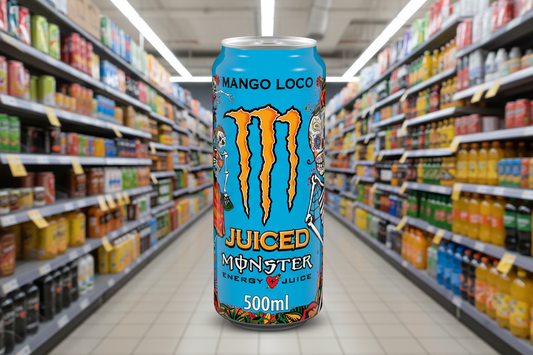 24 x Monster Mango Loco Energy + Juice 500Ml