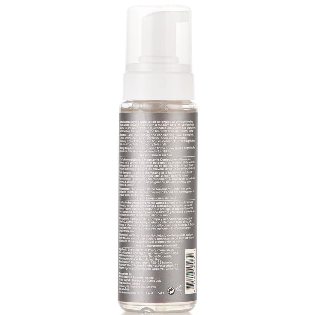 Design Essentials Compositions Foaming Wrap Lotion 7.5oz