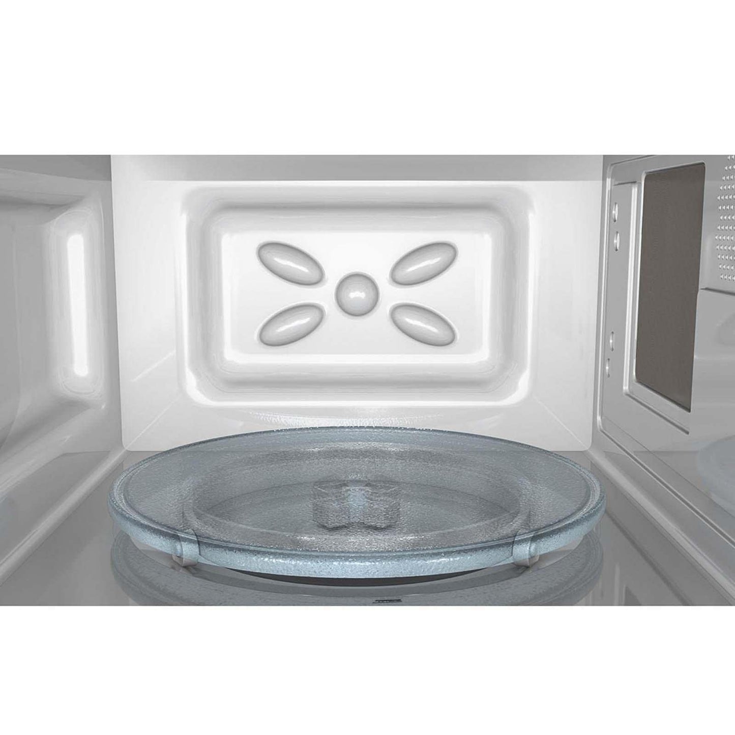 20L Microwave In White, Freestanding, Analogue Dials, 700W - SIA FAM21WH