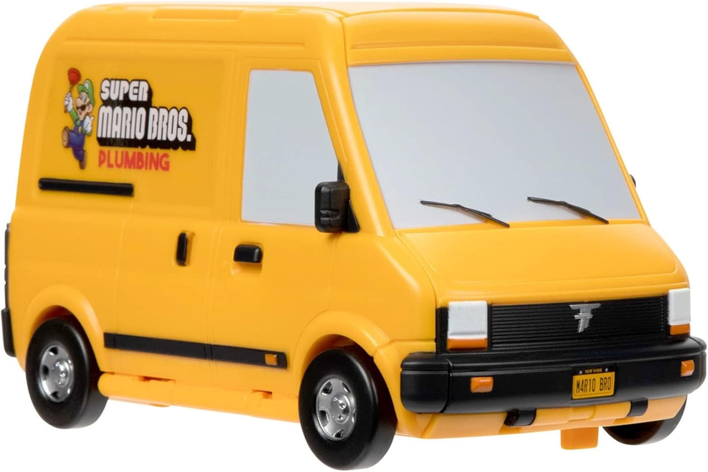 Super Mario Bros Movie Van Playset by Jakks Pacific, New but open scruffy box.