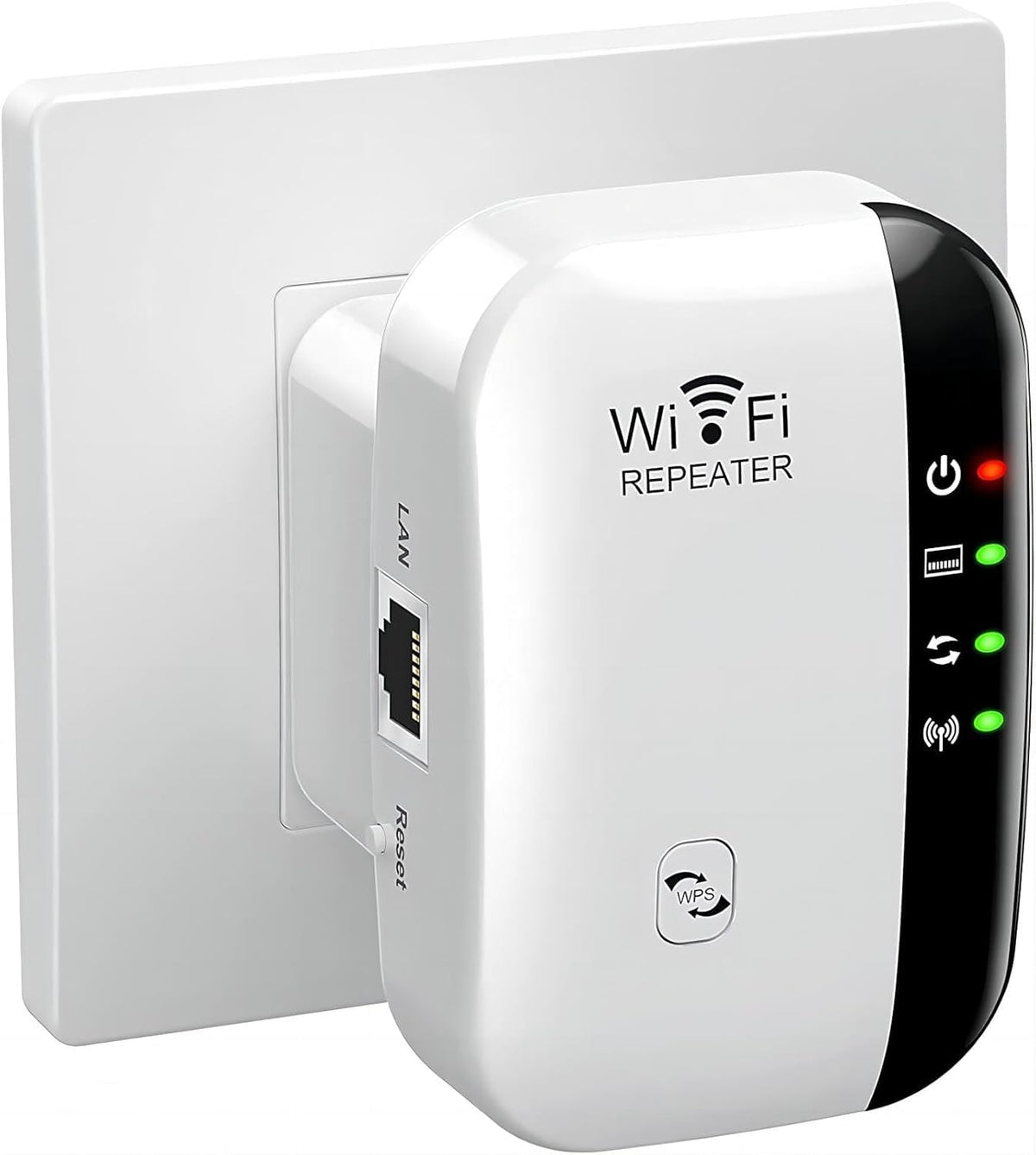 2026 Newest WiFi Extender, WiFi Booster, WiFi Repeater, Covers Up to 4950 Sq.ft and 50 Devices, Internet Booster - with Ethernet Port, Quick Setup,