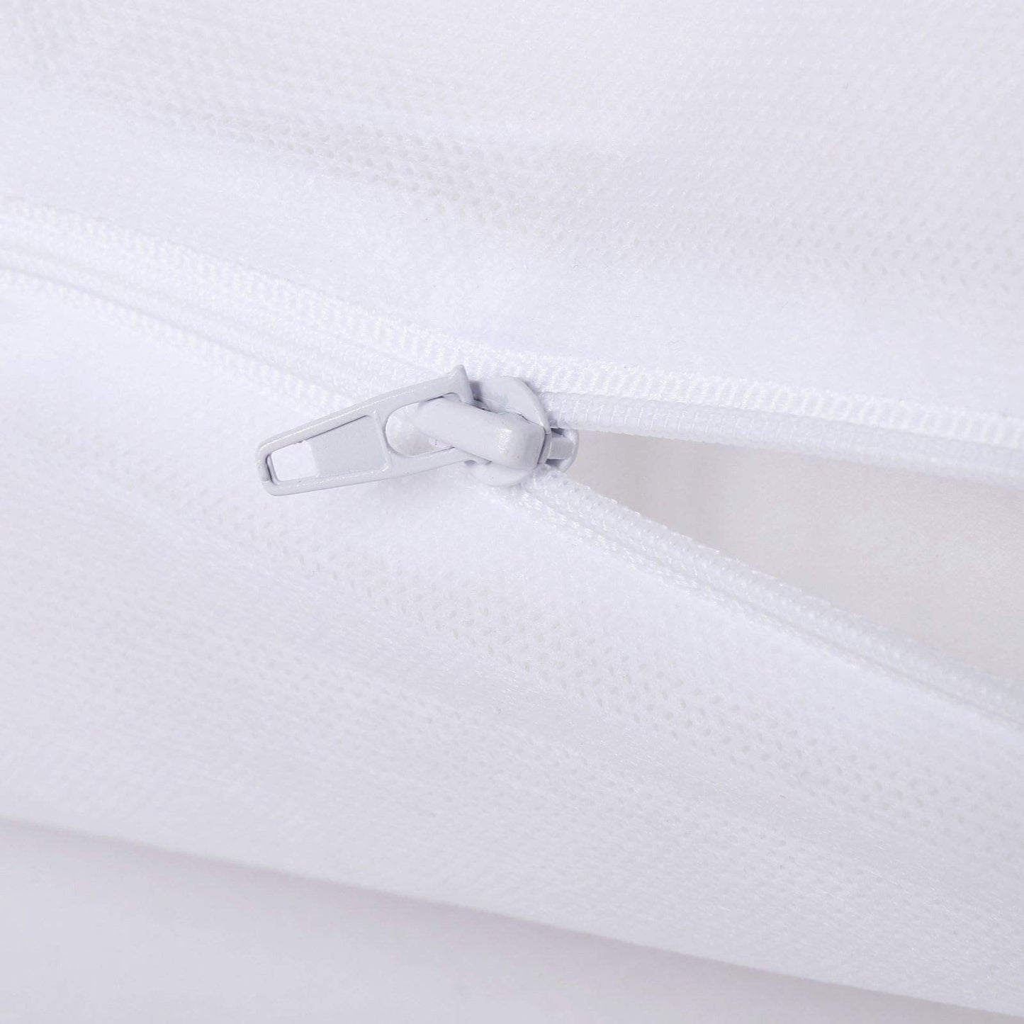 Incontinence Mattress Protector Fully Enclosed Zipped 6 Sided Protection 100% Waterproof Wipe Clean Anti Bed Bug Anti Bacterial (Double)