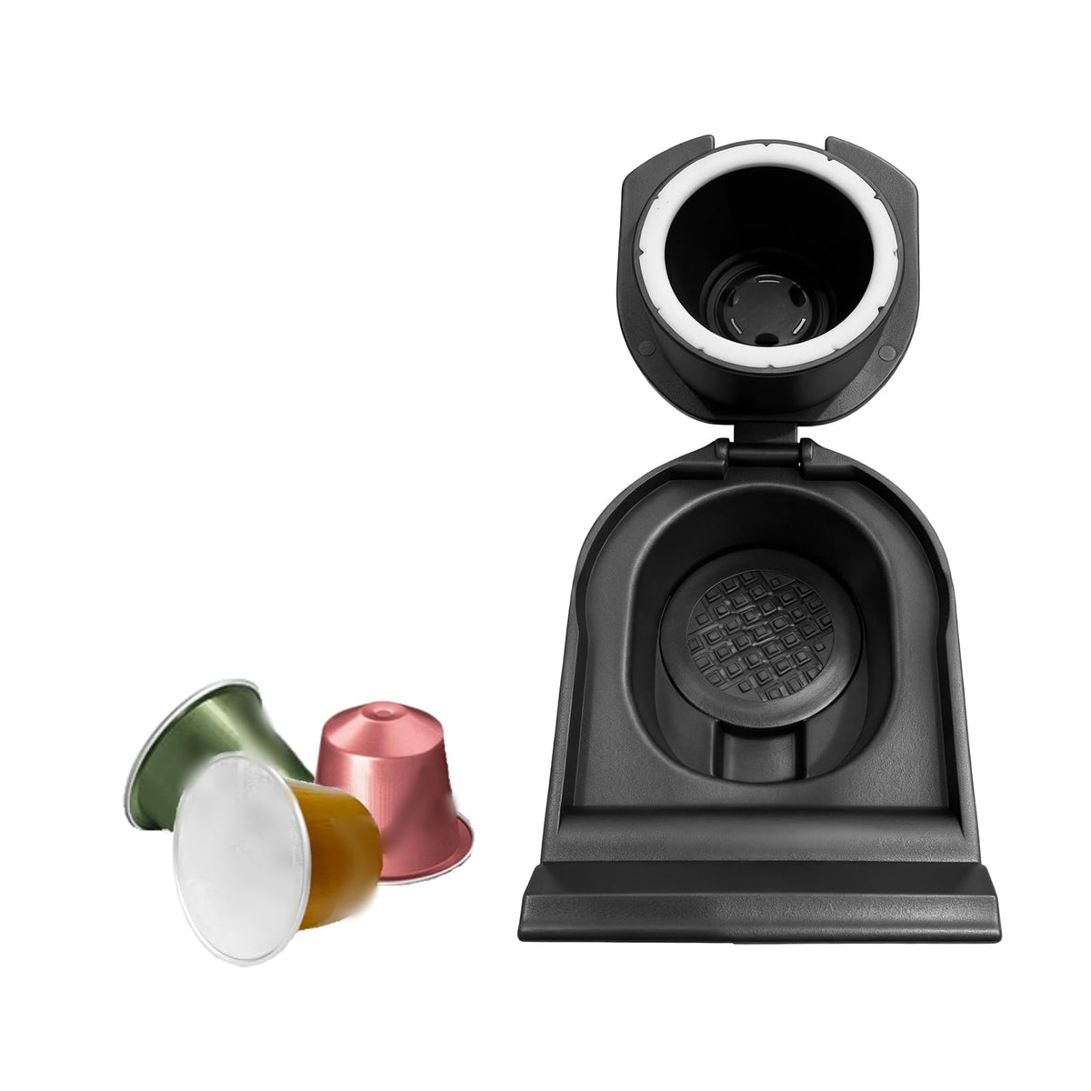 CAPXSNOB Reusable Coffee Pod Adapter compatible with Nespresso Original for Warriors1 SV835L Capsule Coffee Machine, Ideal for Brewing Ristretto,