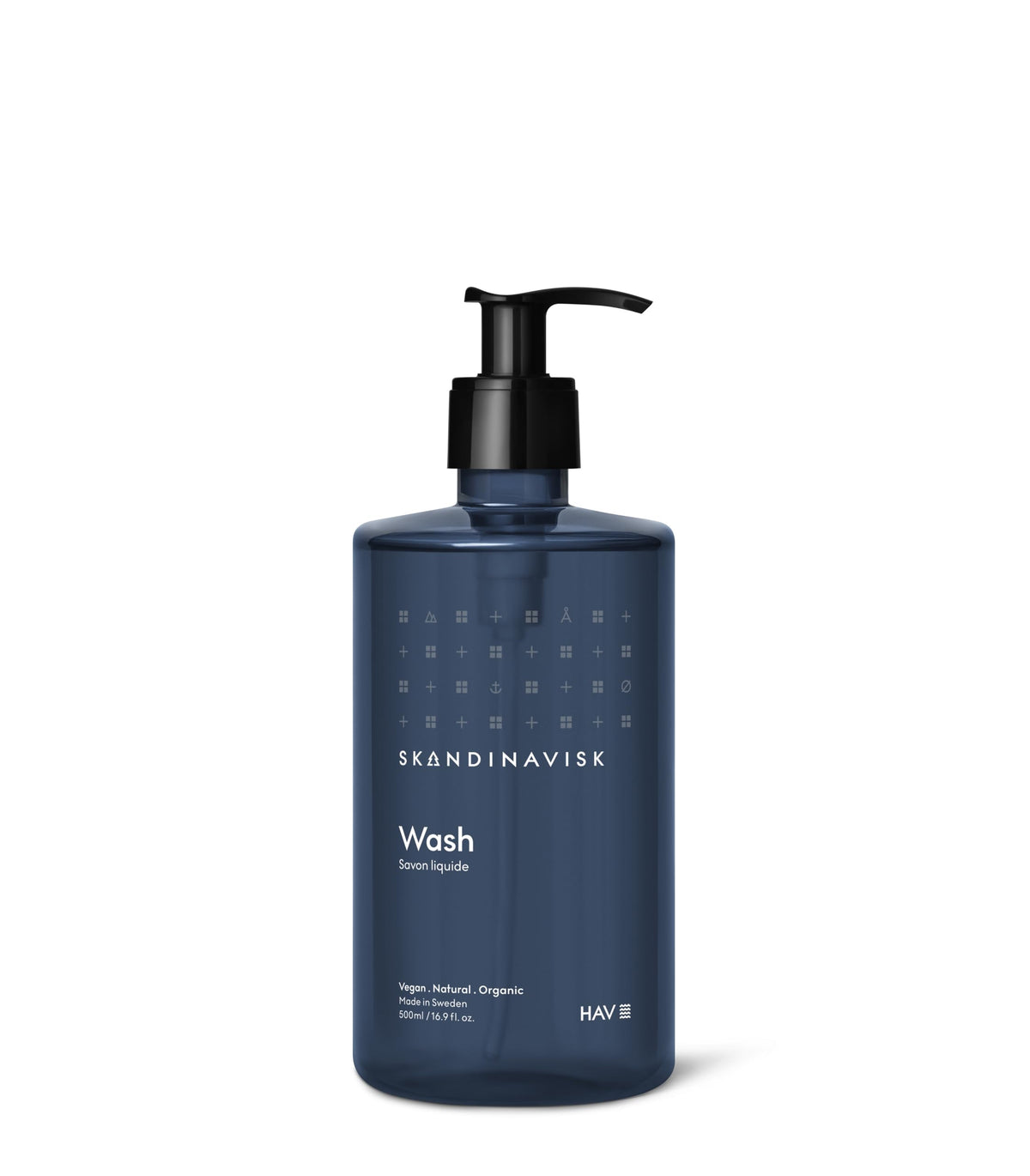 Skandinavisk Wash HAV ?Sea? Scent notes: Salt spray and sea kelp, hawthorn and beach rose, 500ml