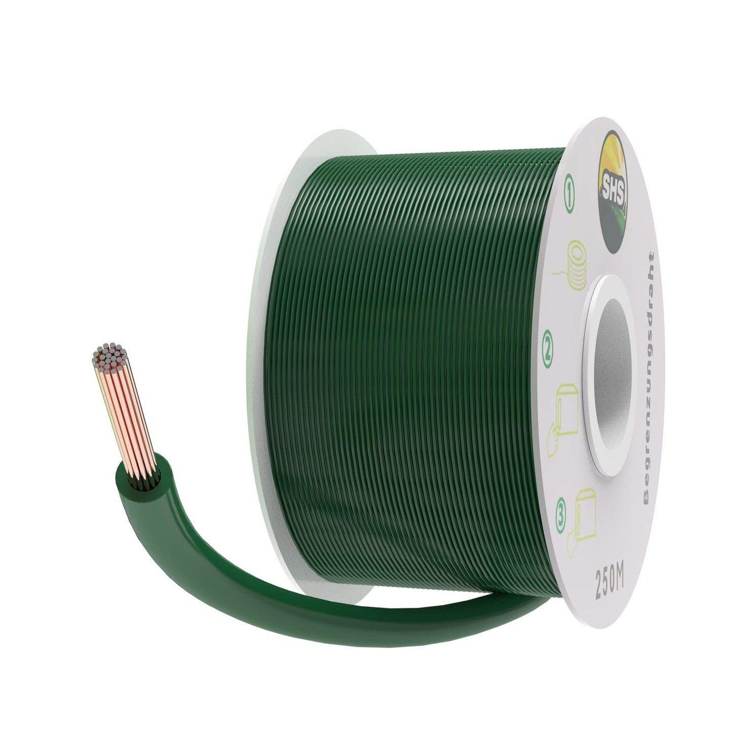RASENFREUND 250 m Boundary Cable for Robotic Lawnmower Lawn Mower Lawn Robot Set Boundary Wire for Search Cable ? Compatible with