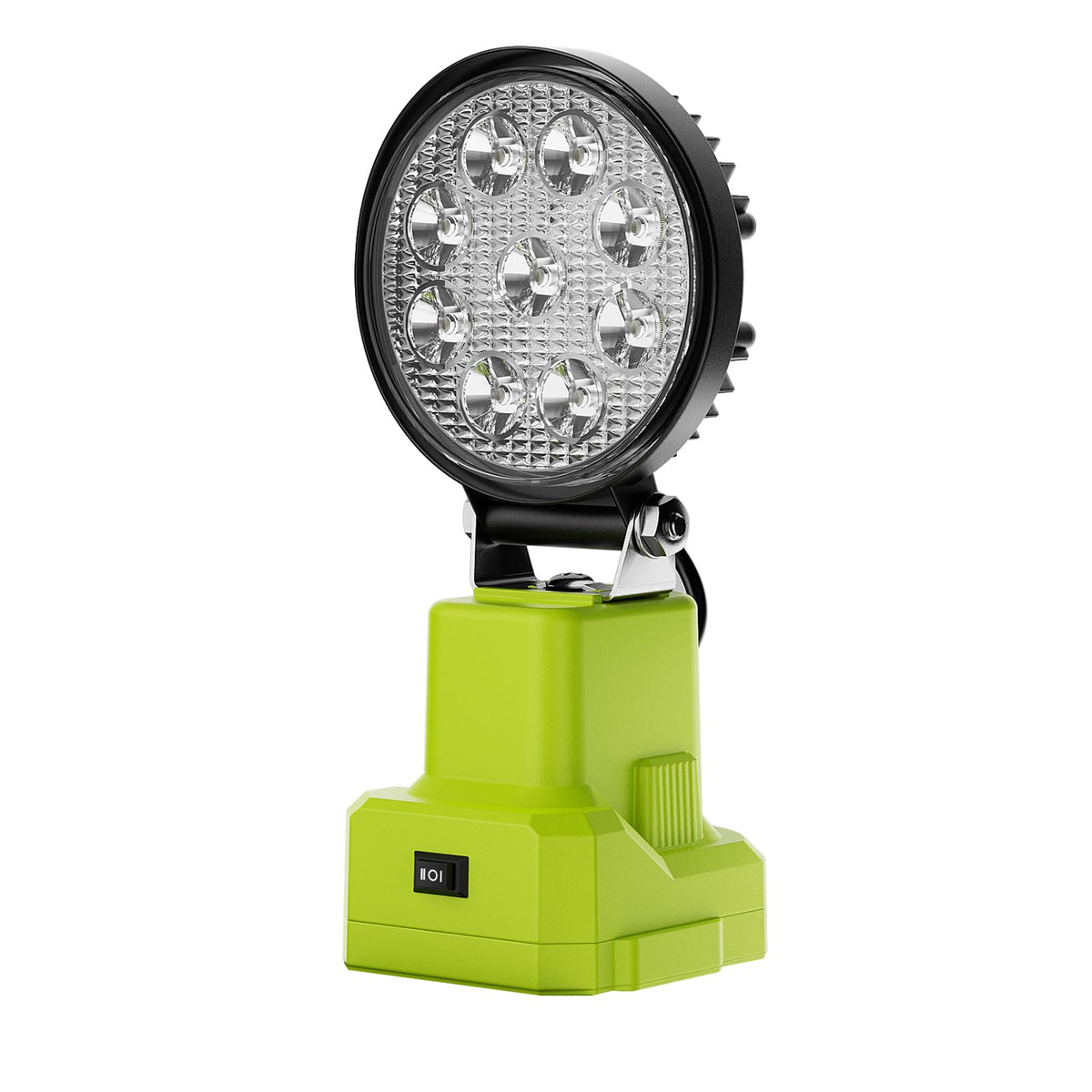 Cordless LED Work Light for Ryobi 18V ONE+ Lithium Battery LED Work Light for Ryobi P108 P109 P102 P103 P104 P105 (Battery Not Included) with 2 Modes