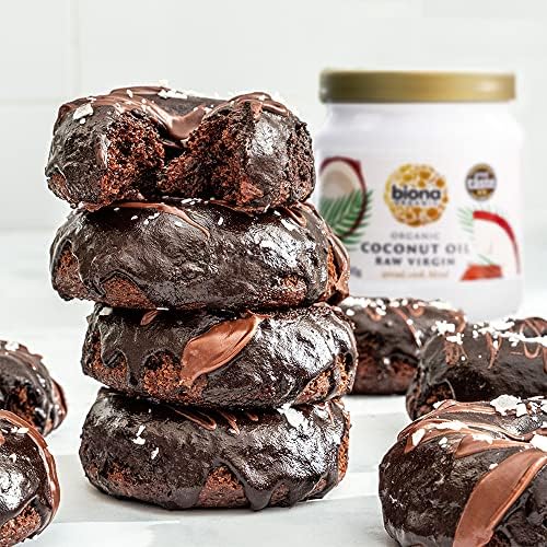 Biona Organic Raw Virgin Coconut Oil 800g - Great Taste Award 2024 Winner - Versatile Cooking Ingredient & Natural Beauty Product