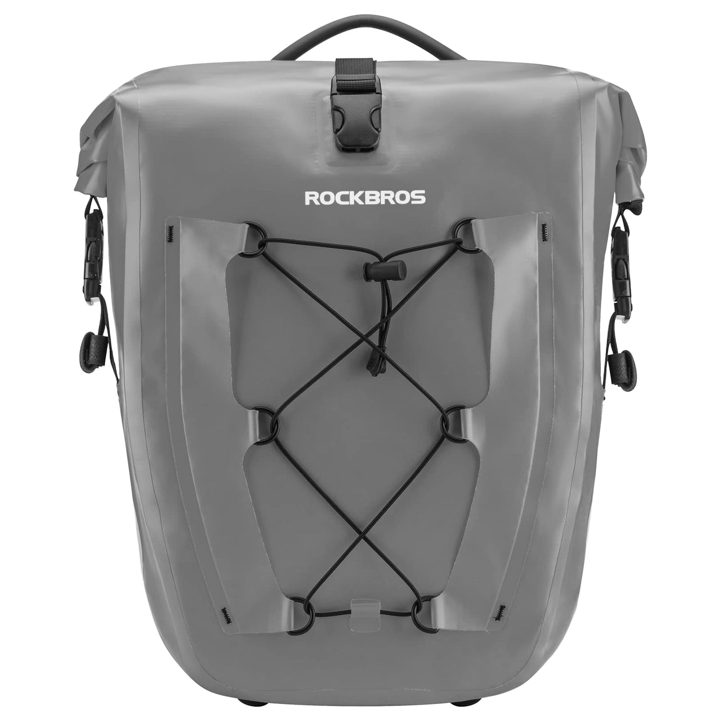 ROCKBROS Bike Pannier Bag 25L-32L 100% Waterproof Rear Rack Bike Bag Bicycle Bag for Rear Carrier Bike Handbag for Cycling Touring Travelling