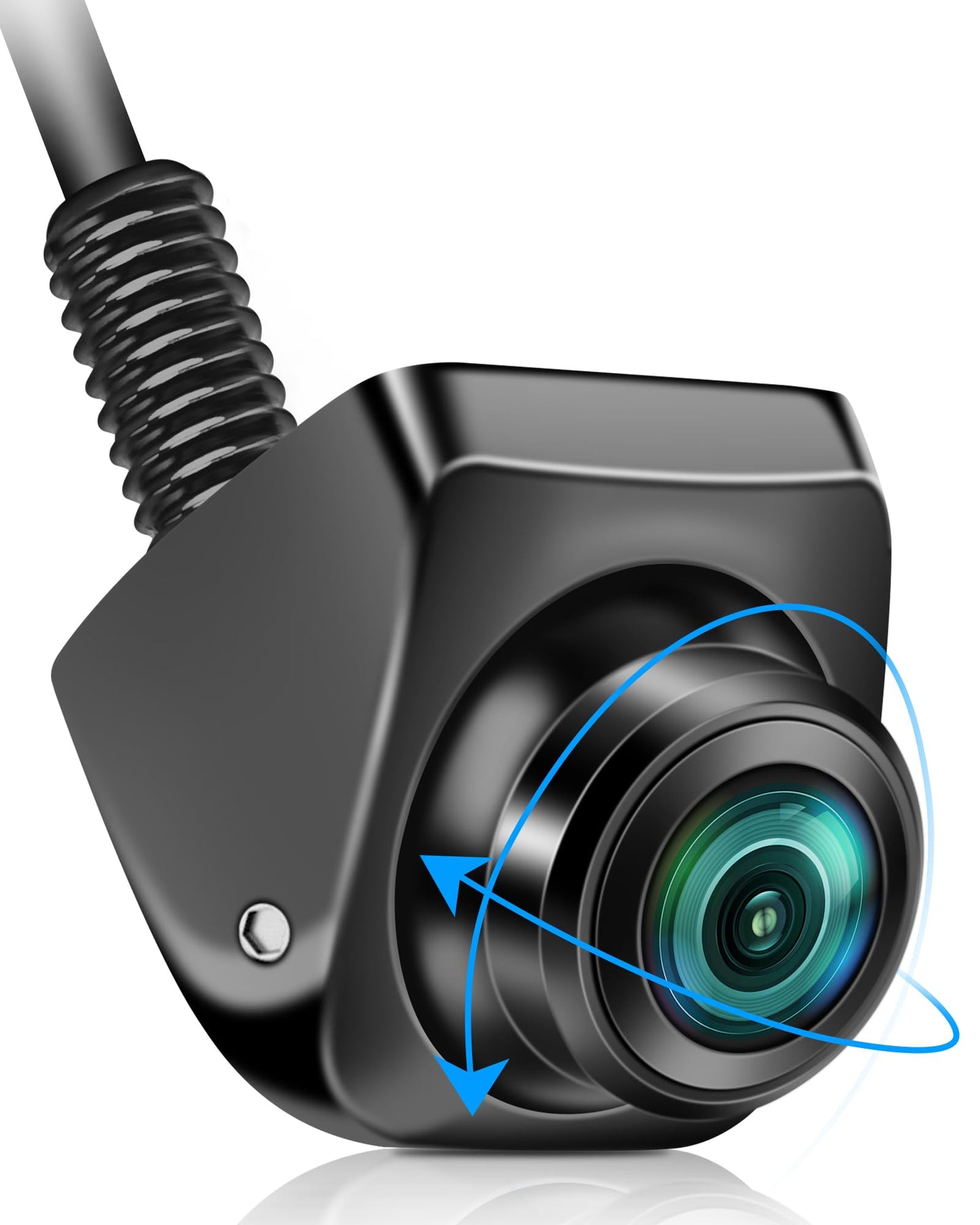Vtopek Reversing Camera AHD 1080P/720P/CVBS/PAL 360? Rotatable Reverse Camera Front/Rear View Cameras Waterproof Parking Assistant 170? Wide Angle Fit