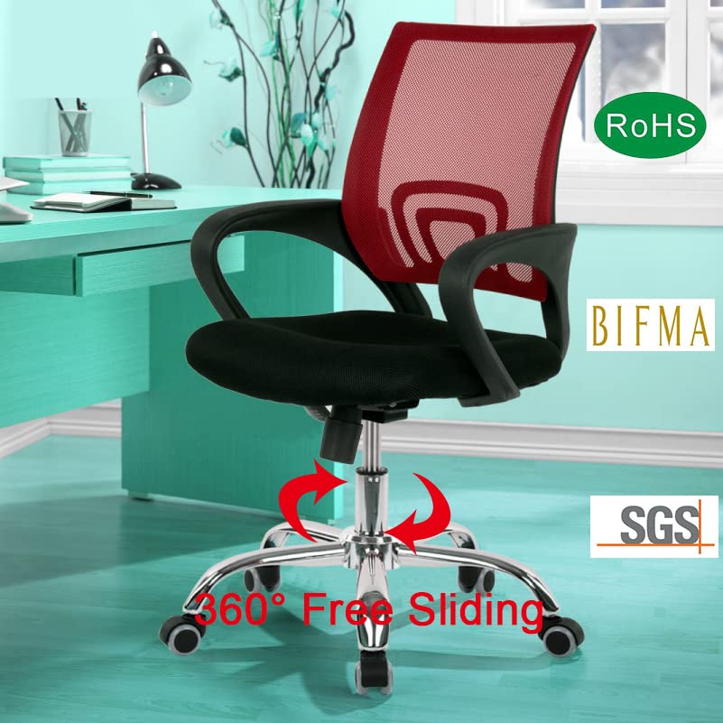 Yuechenggui Universal Size Office Chair Twin Caster Wheels, Chair Casters Replacement, for Office Chairs, Gaming Chair, Swivel Chair