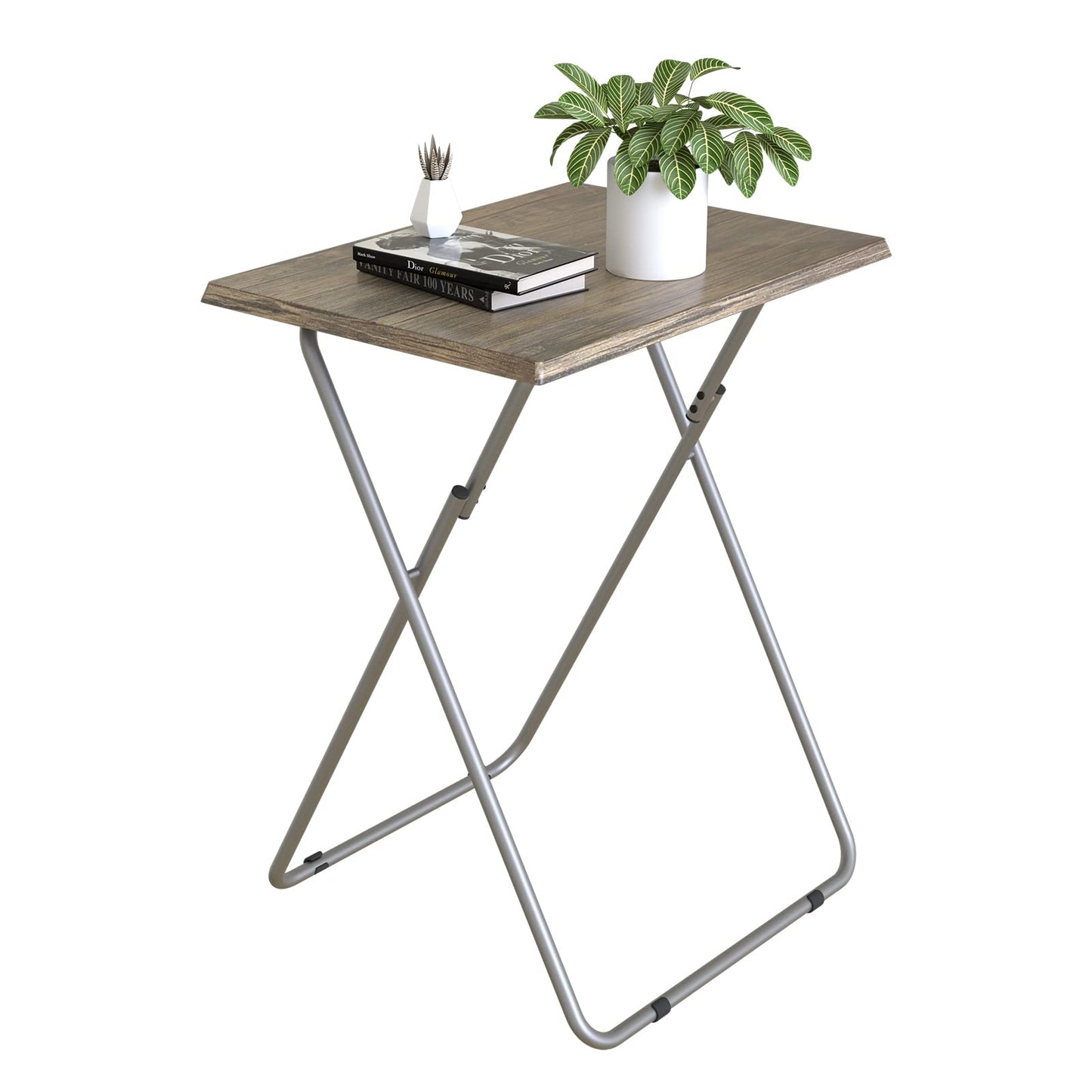 Small Folding Table, Foldable Table, TV Tray Table, Sofa Table, End Table