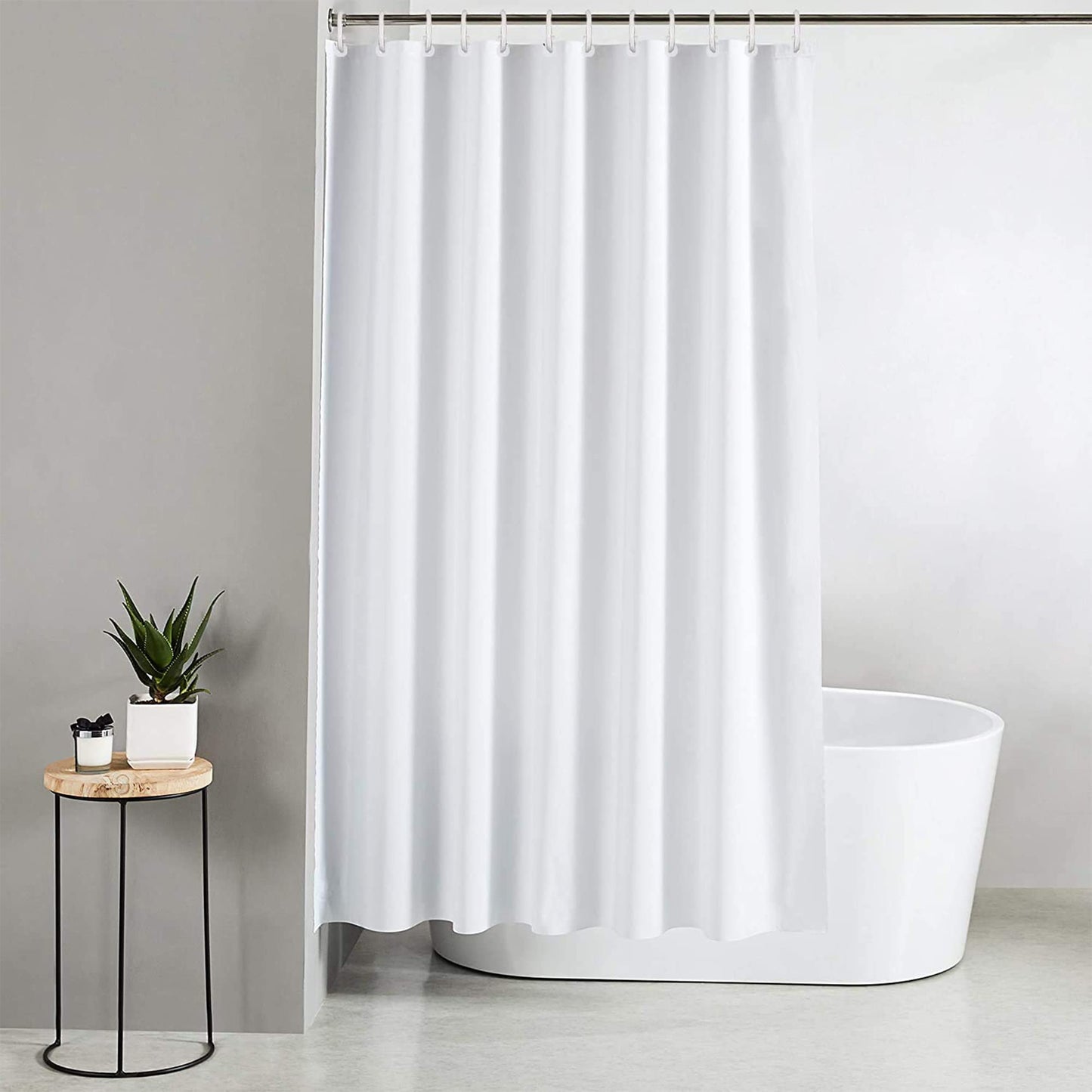 Blue Canyon Extra Long/Wide Shower Curtains | 100% Polyester Shower Curtain | Anti-Bacterial Surface Treatment | Water Repellent| Weighted Hem | 250 X