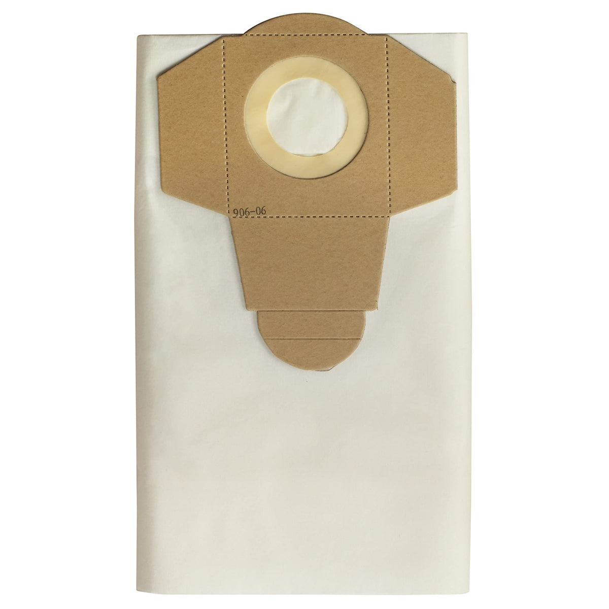 Vacmaster 950130 20L Fine Filtration Dust Bags for Wet & Dry Vacuum Cleaners and Dust Extractors (5 Pack), White