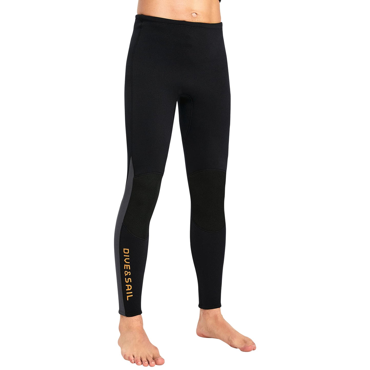 EUPTE 3mm Diving Wetsuit Pants Swimming Pants Leggings for Women Men (L, Men)