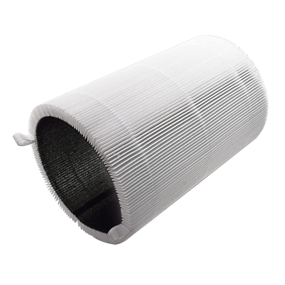 Fre.Filtor 2-pcs Replacement Carbon HEPA Filters & 2-pcs Fabric Pre-Filter for Blueair Blue Pure 411 / Blue 3210 / Joy S Air Purifiers