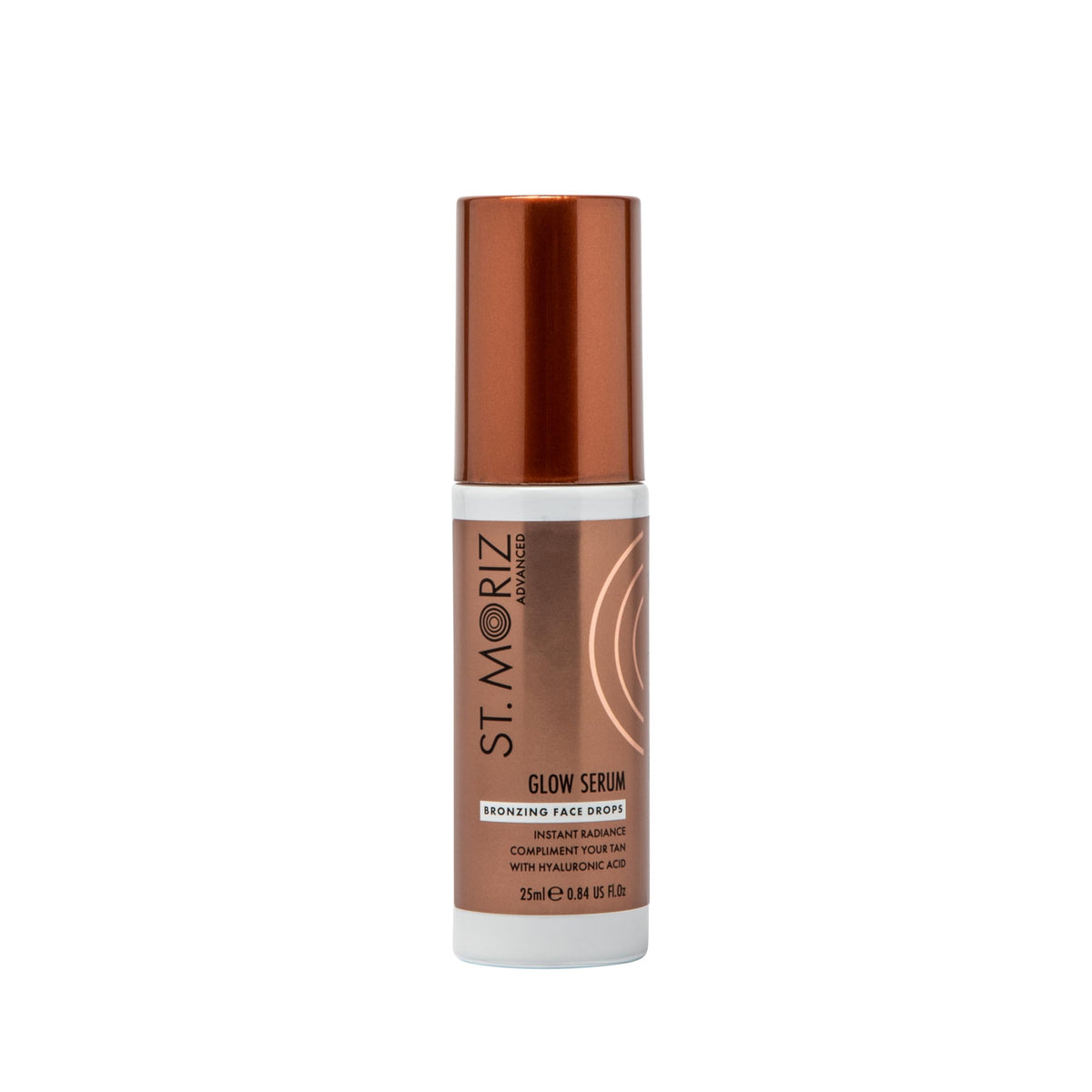 St Moriz Advanced Glow Serum Bronzing Drops | Bronzing Face Serum with Hyaluronic Acid | Gives an Instant Sun-Kissed Complexion | Natural Glow