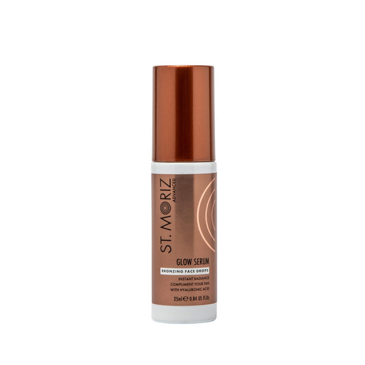 St Moriz Advanced Glow Serum Bronzing Drops | Bronzing Face Serum with Hyaluronic Acid | Gives an Instant Sun-Kissed Complexion | Natural Glow