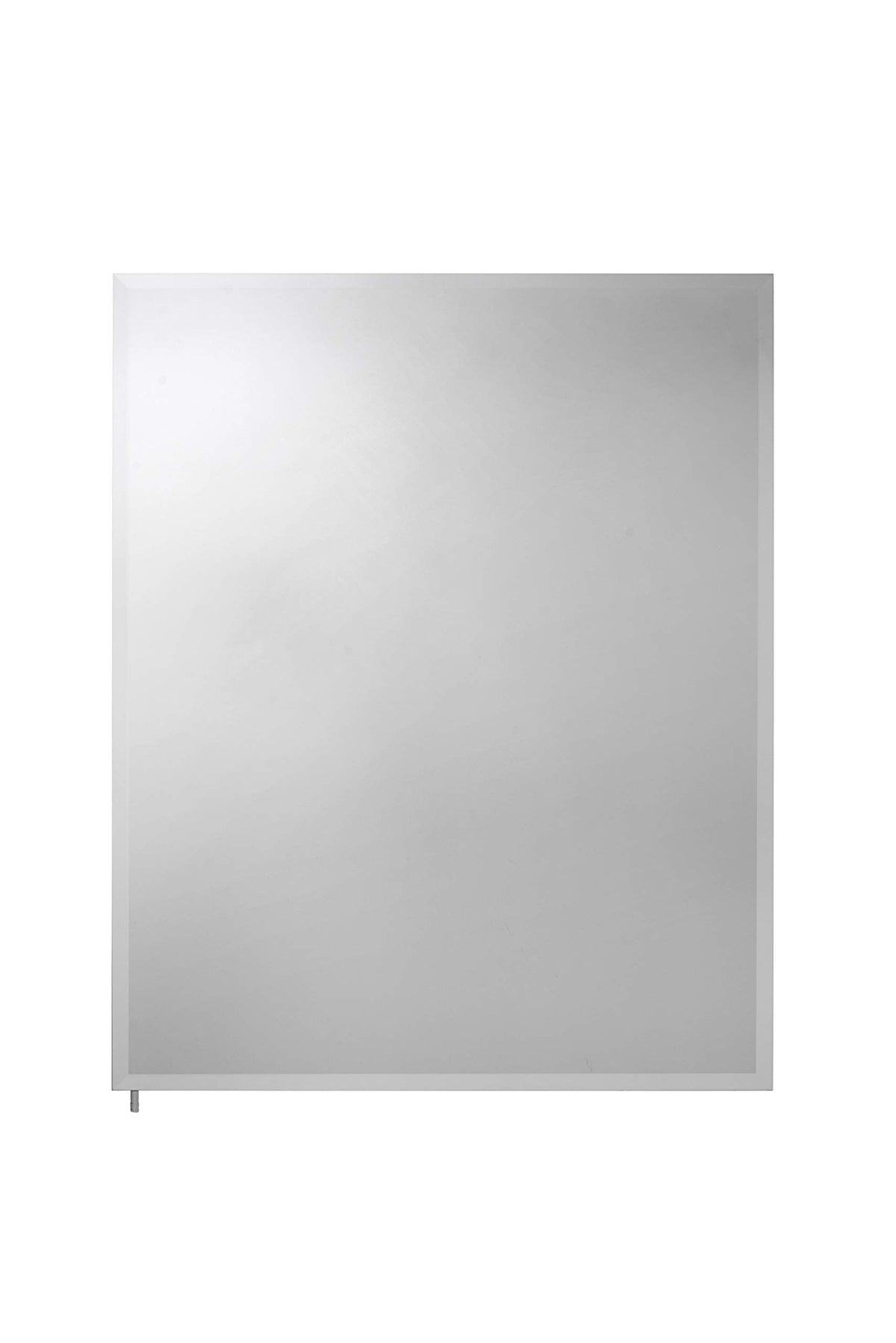 Croydex Haven Aluminium Bathroom Mirror Cabinet, Double Sided Mirrored Doors, Adjustable Shelves, Easy Install Hang 'n' Lock System, Surface & Recess