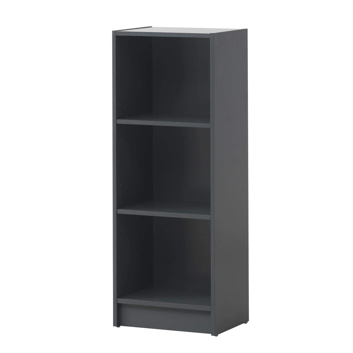 Timber Art Design UK 3 Tier Bookcase Open Tall Shelf Rack Contemporary Organizer Display Shelving Unit for Modern Living Room, Office Space