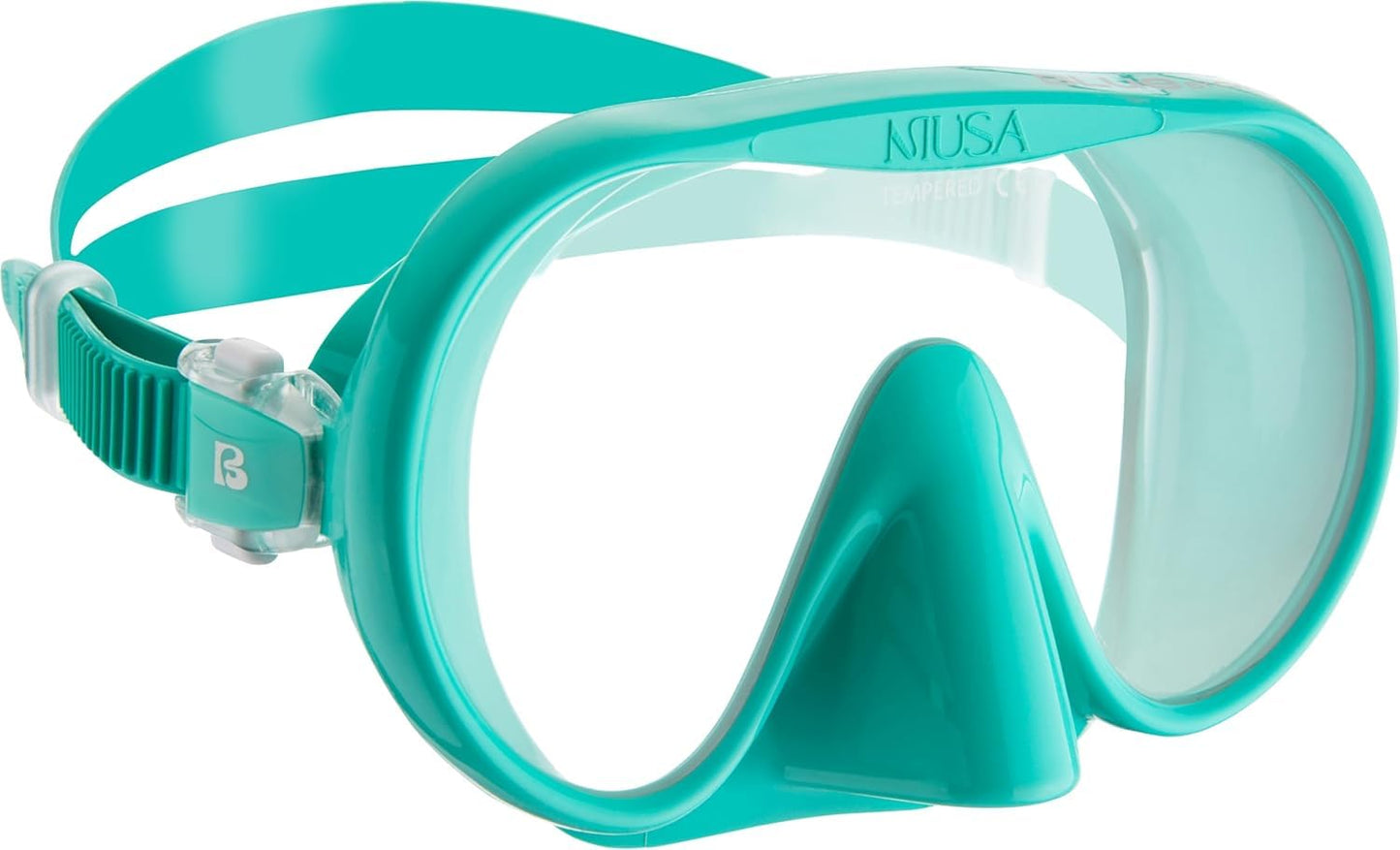 CRESSI Musa+Scilla Combo Aqua Green - Adult Combo Set Musa Snorkeling Mask and Scilla Snorke, Aqua Green, One Size