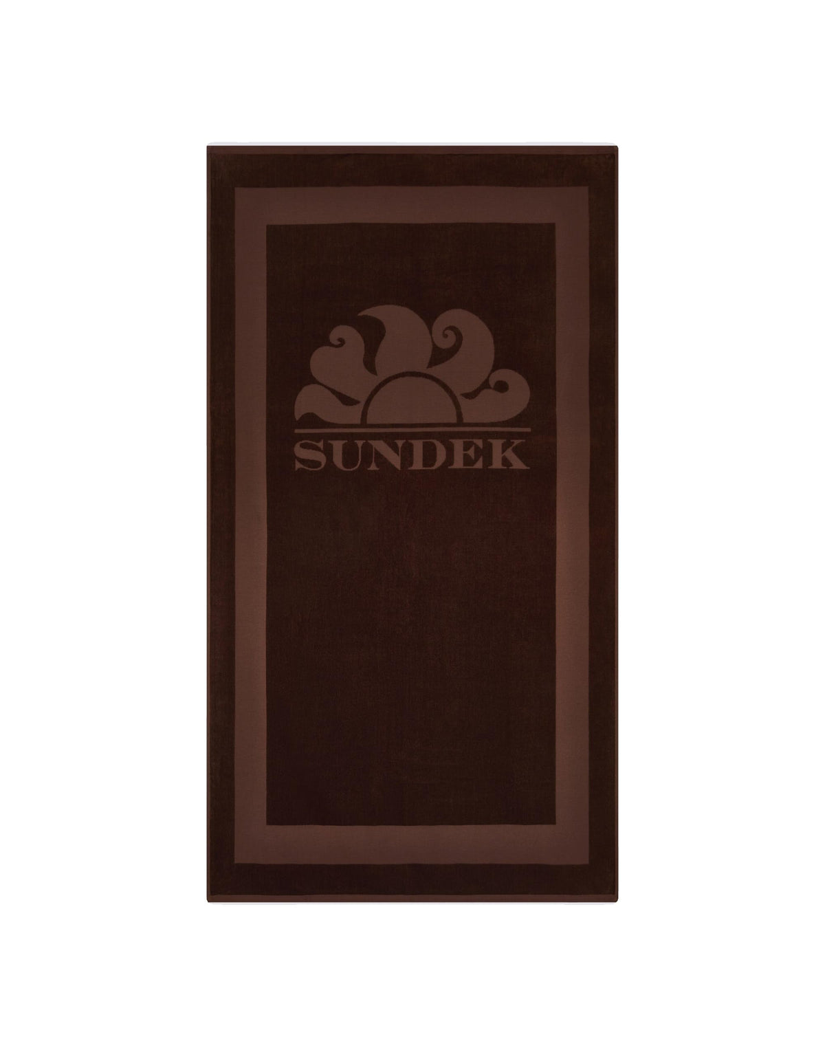 SUNDEK Wili Jacquard Towel B0300 Coffee One Size