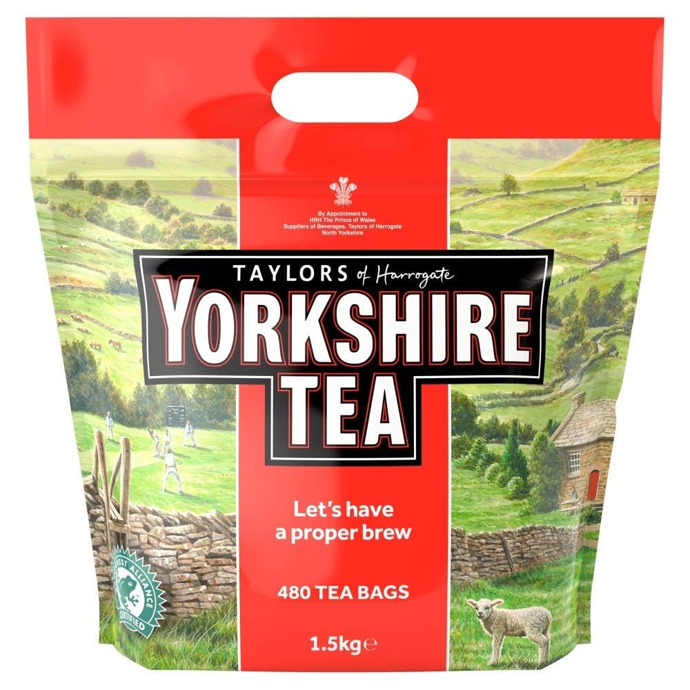 Yorkshire Tea, Total 480 Tea Bags, (Pack of 1.5 kg)