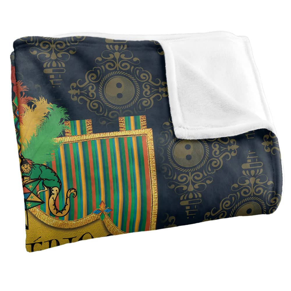 FANTASTIC BEASTS The Secrets of Dumbledore Blanket, 152 x 127 cm Brazil Ministry Flag Silky Touch Super Soft Throw Blanket