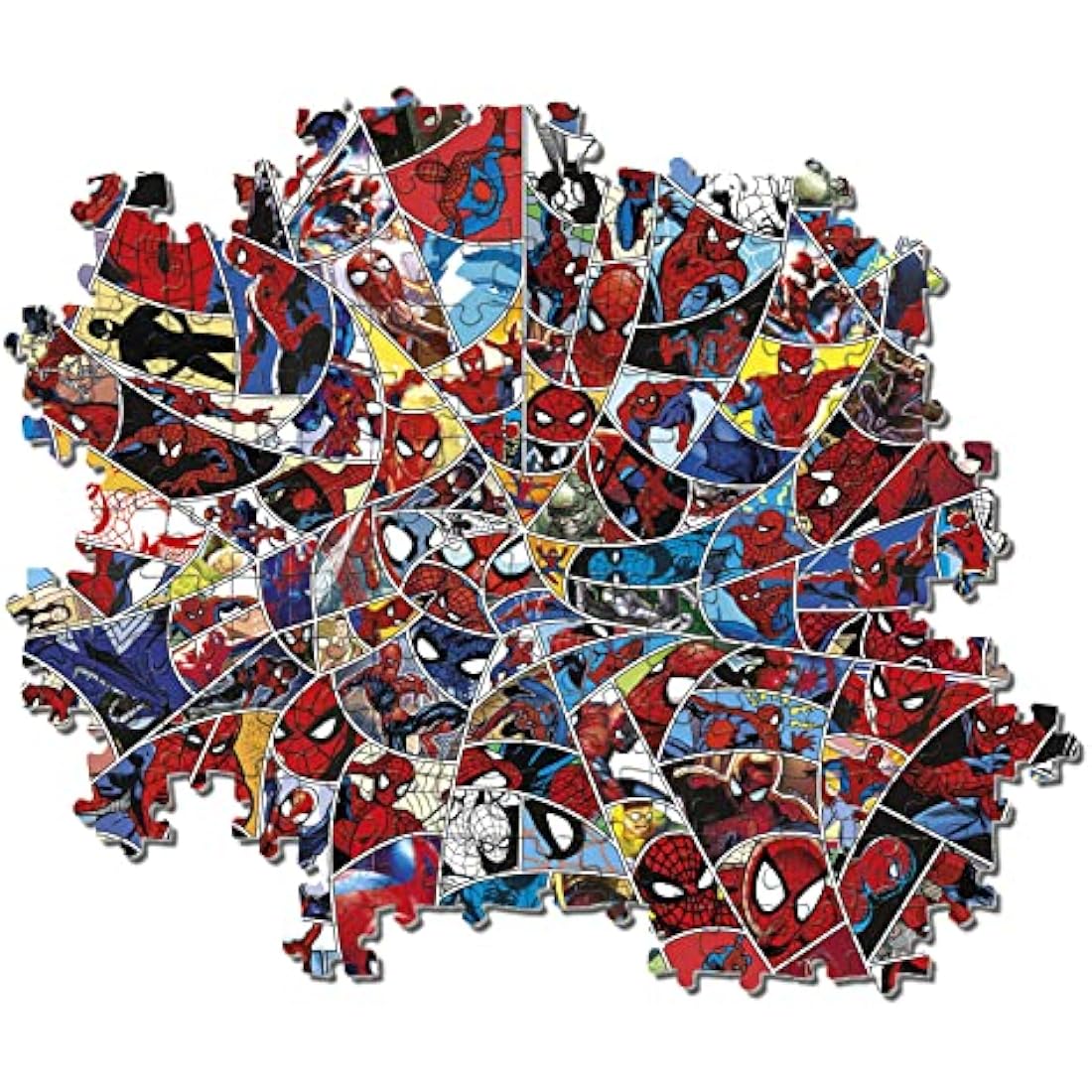 Clementoni - 39657 - Impossible Marvel Spiderman - Jigsaw Puzzle 1000 Pieces, Made In Italy, Jigsaw Puzzle For Adults