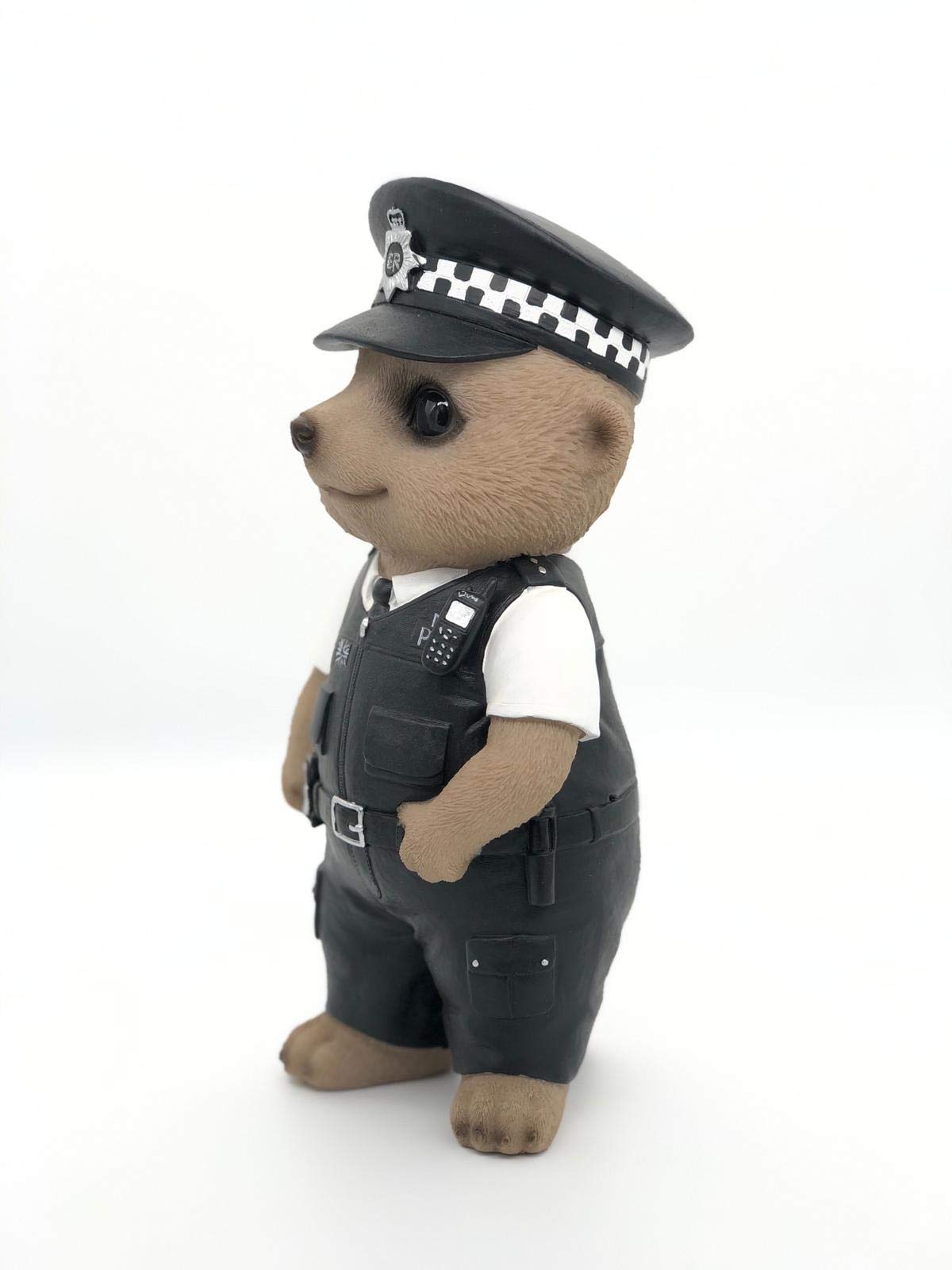 Vivid Arts - Policeman Baby Meerkat Home or Garden Decoration (XMK-2333-D)