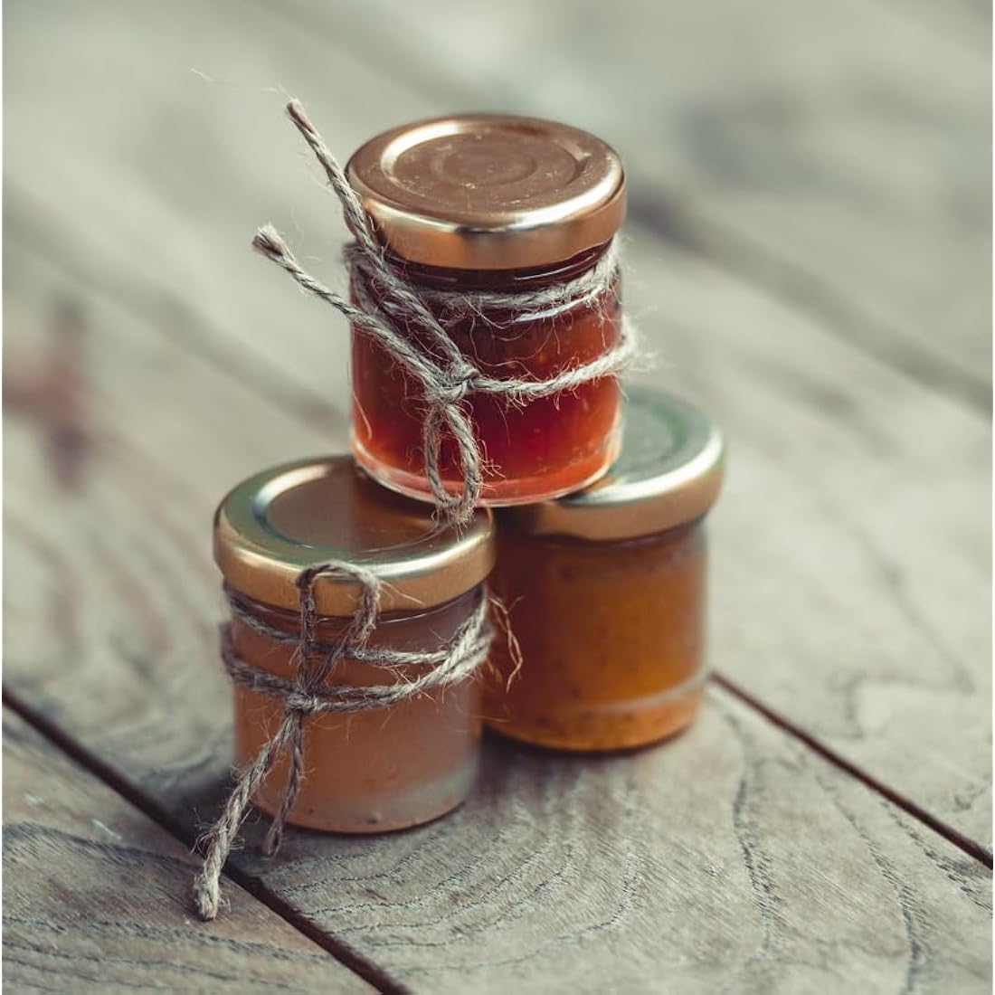 Pack of 100 41ml Mini Glass Jam Jars (1.5oz) including Twist Off lids - Perfect for Jam, Marmalade, Preserves, Sample Pots and more.