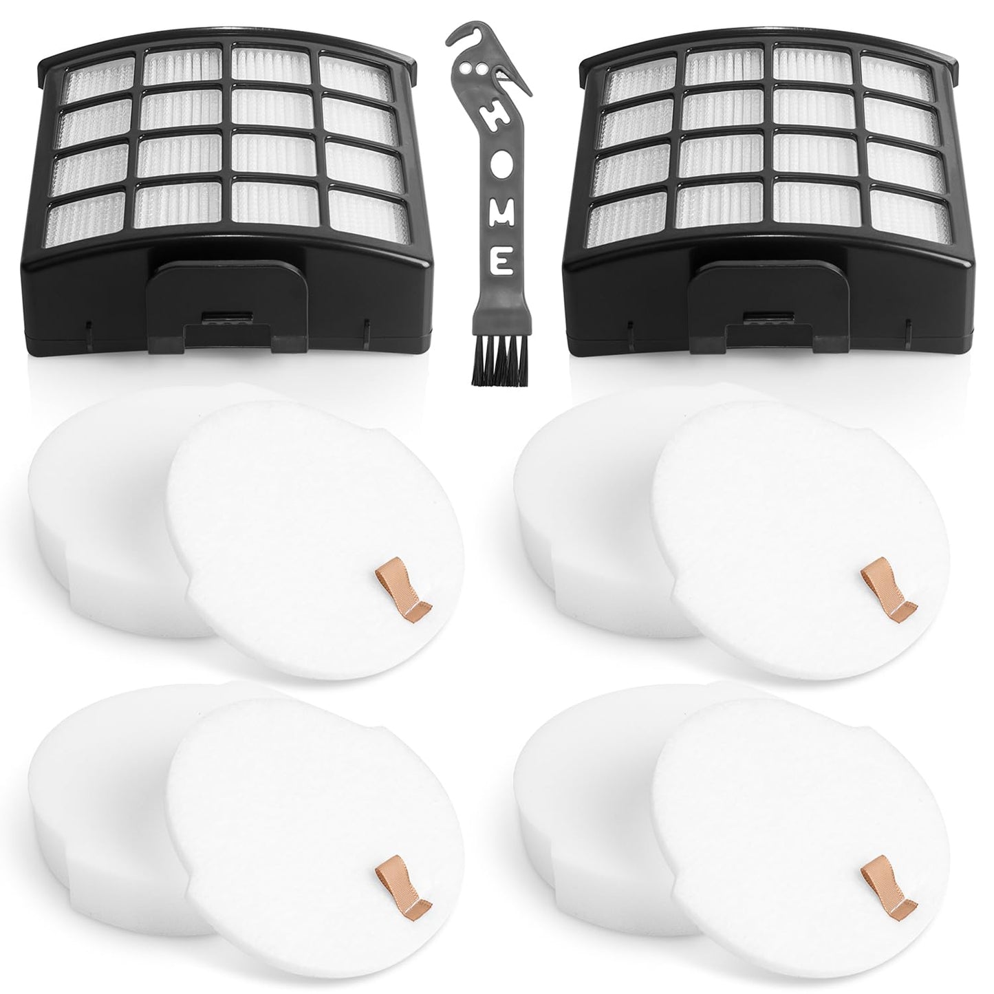 NZ860UKT Filters Replacement for Shark Powered Lift-Away Anti Hair Wrap Vacuum Cleaner NZ850UK NZ850UKT NZ860UK AZ912UK AZ912UKT AZ913UK AZ913UKT, 2