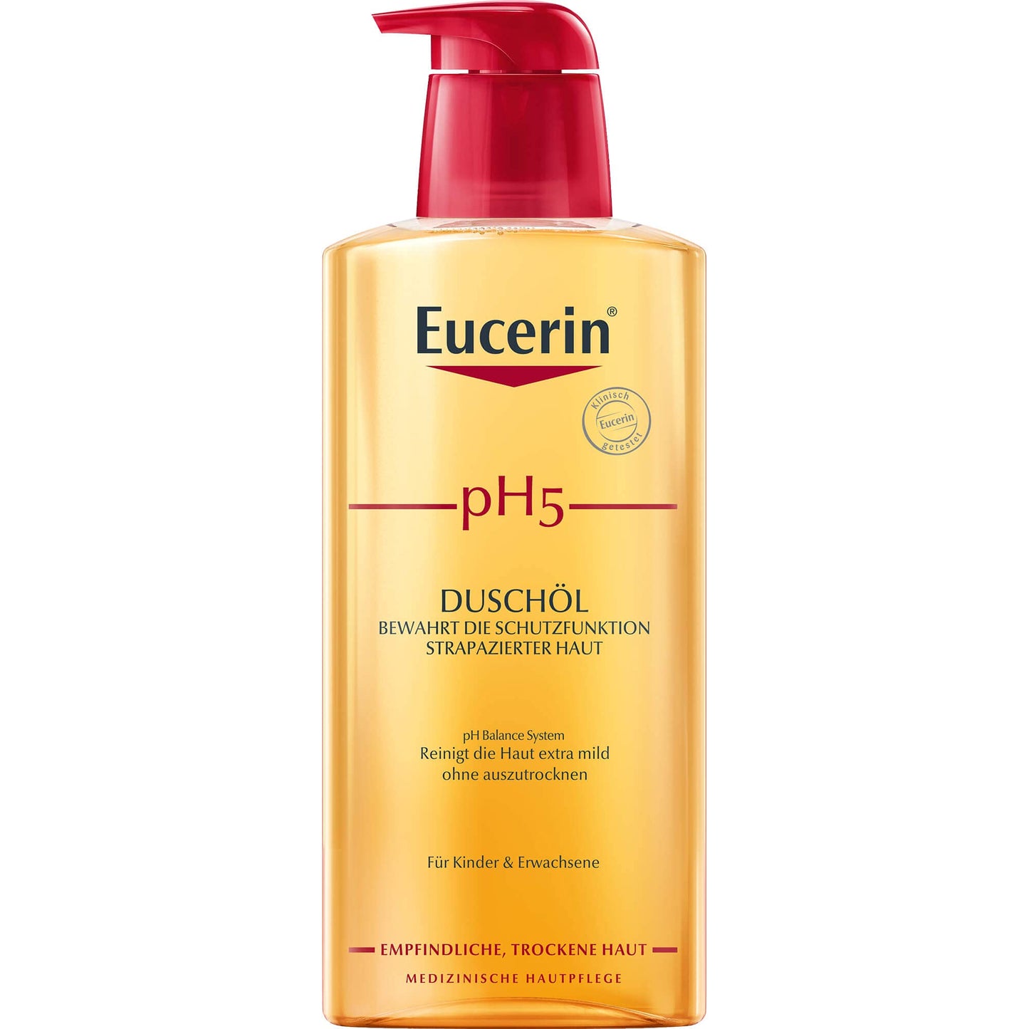 Eucerin pH5 Shower Gel Preserves the Protection Function of Damaged Skin 400 ml Gel