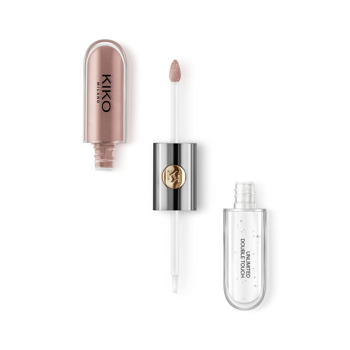 KIKO Milano Unlimited Double Touch 130 | Liquid Lipstick With A Bright Finish In A Two-Step Application. Lasts Up To 12 Hours. No-Transfer Base Colour