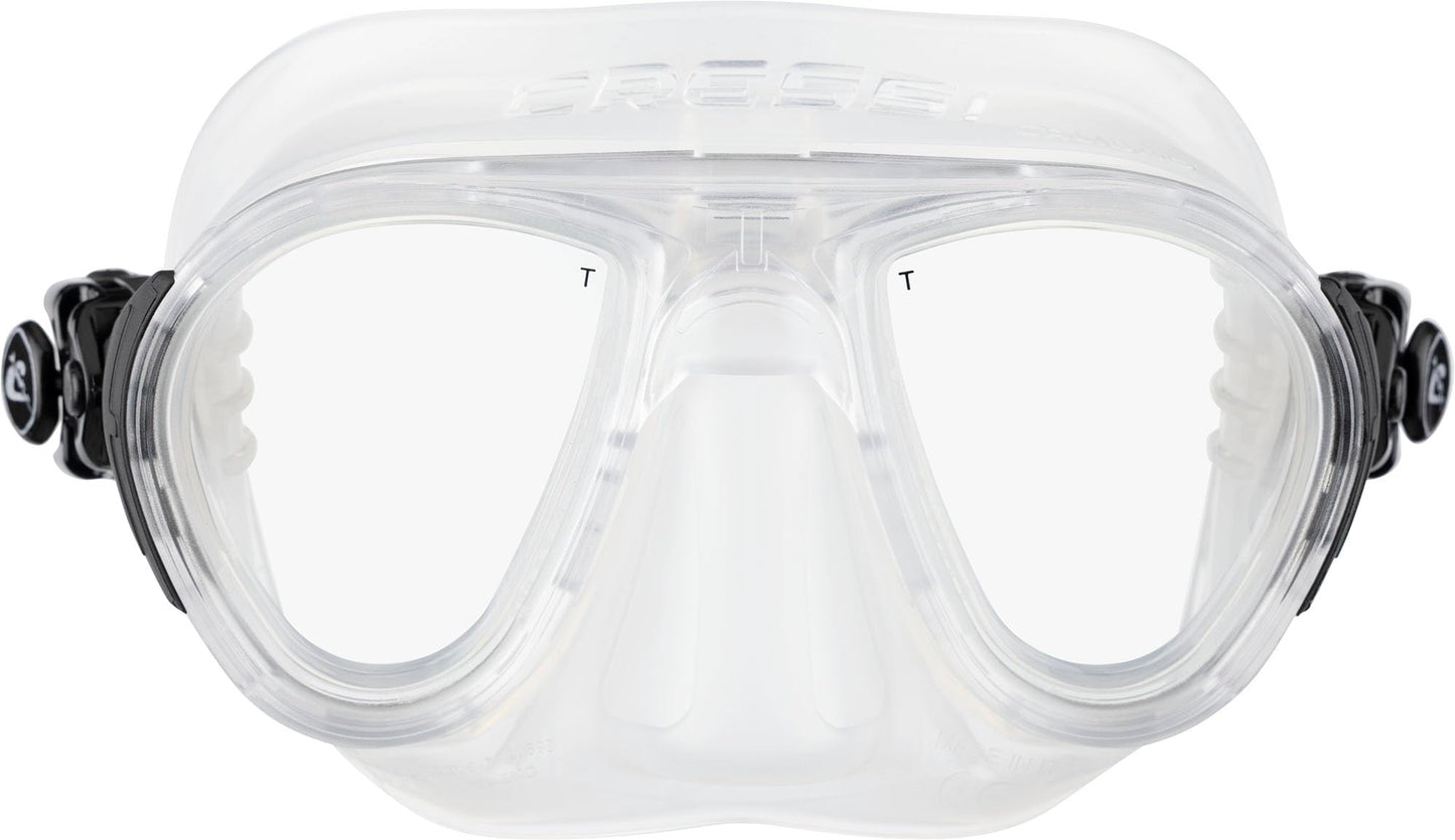 Cressi Calibro Diving Mask - Transparent, Uni