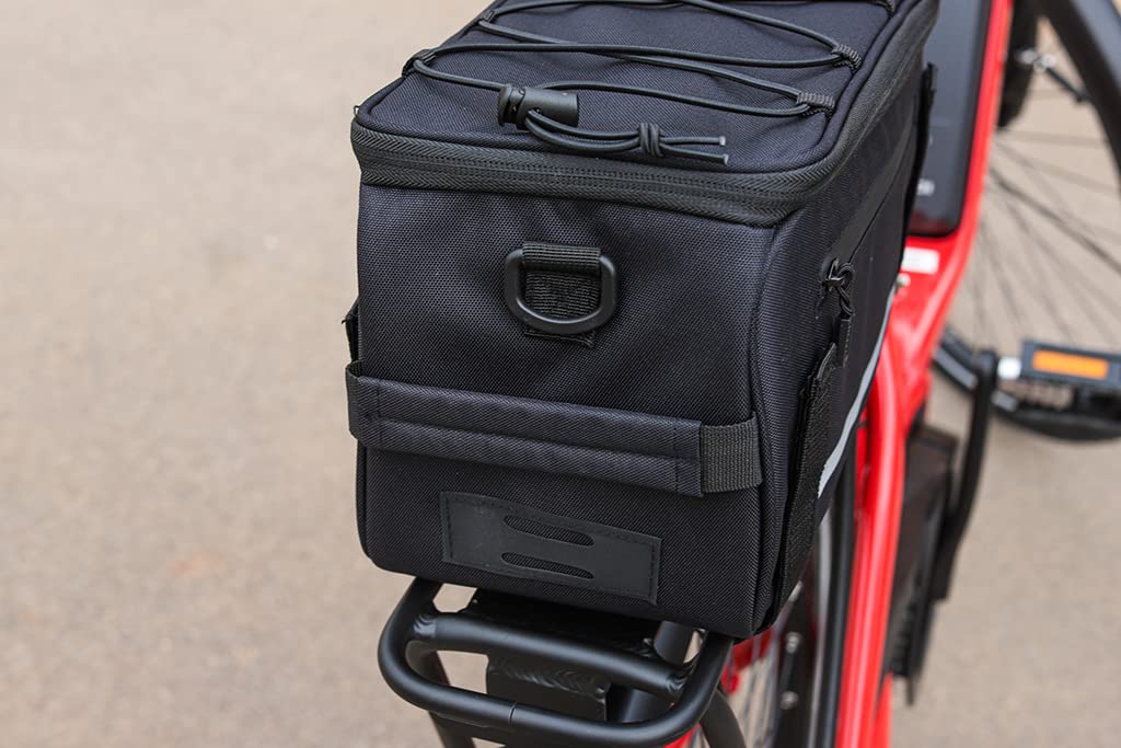 Zefal Unisex's Z Traveller Pannier Rack Bag, Black