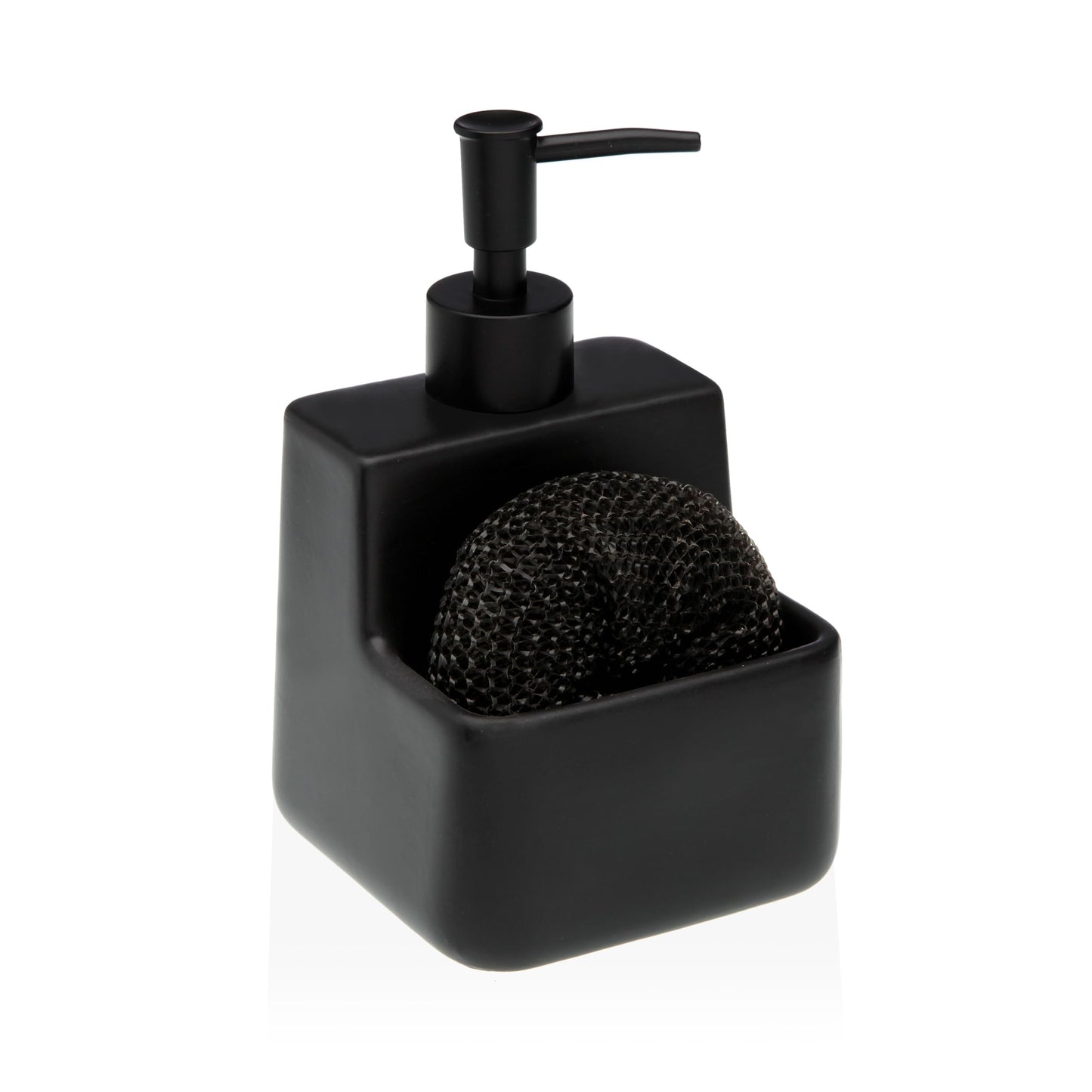 Soap Dispenser with Sponge Holder – Modern Design and Functionality for Your Kitchen – For Sink-For Pump with Sponge Holder