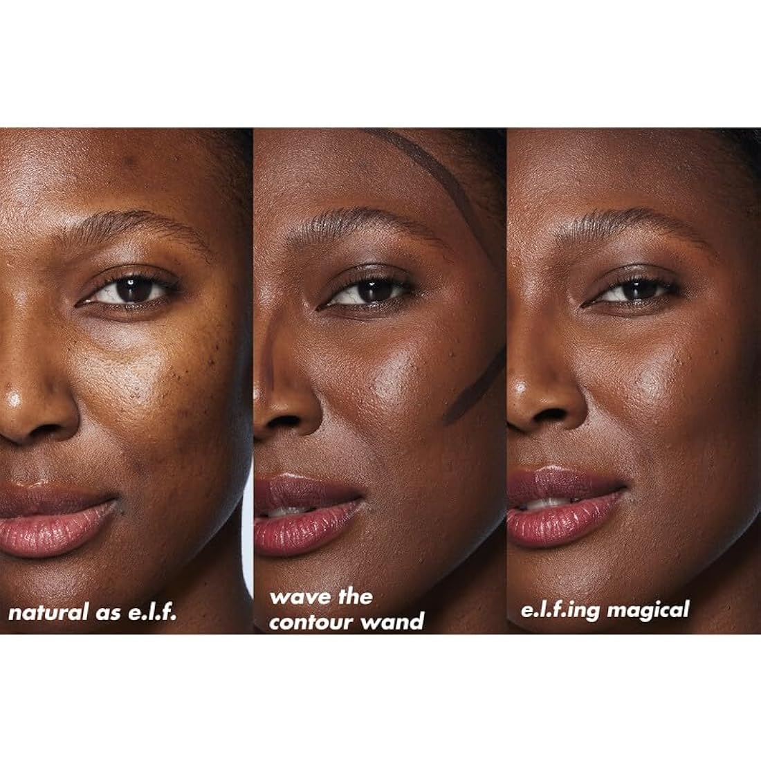 e.l.f. Halo Glow Contour Beauty Wand, Liquid Contour Wand For A Naturally Sculpted Look, Buildable Formula, Vegan & Cruelty-free, Deep/Rich