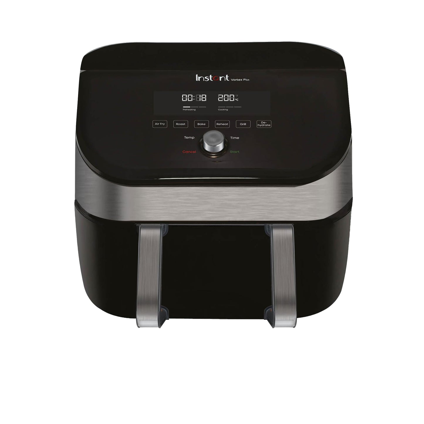 Instant VersaZone Air Fryer comes with XXL Single and Double Air Frying ClearCook Drawers complete with 8 Smart Programmes - Air Fry, Bake, Roast,