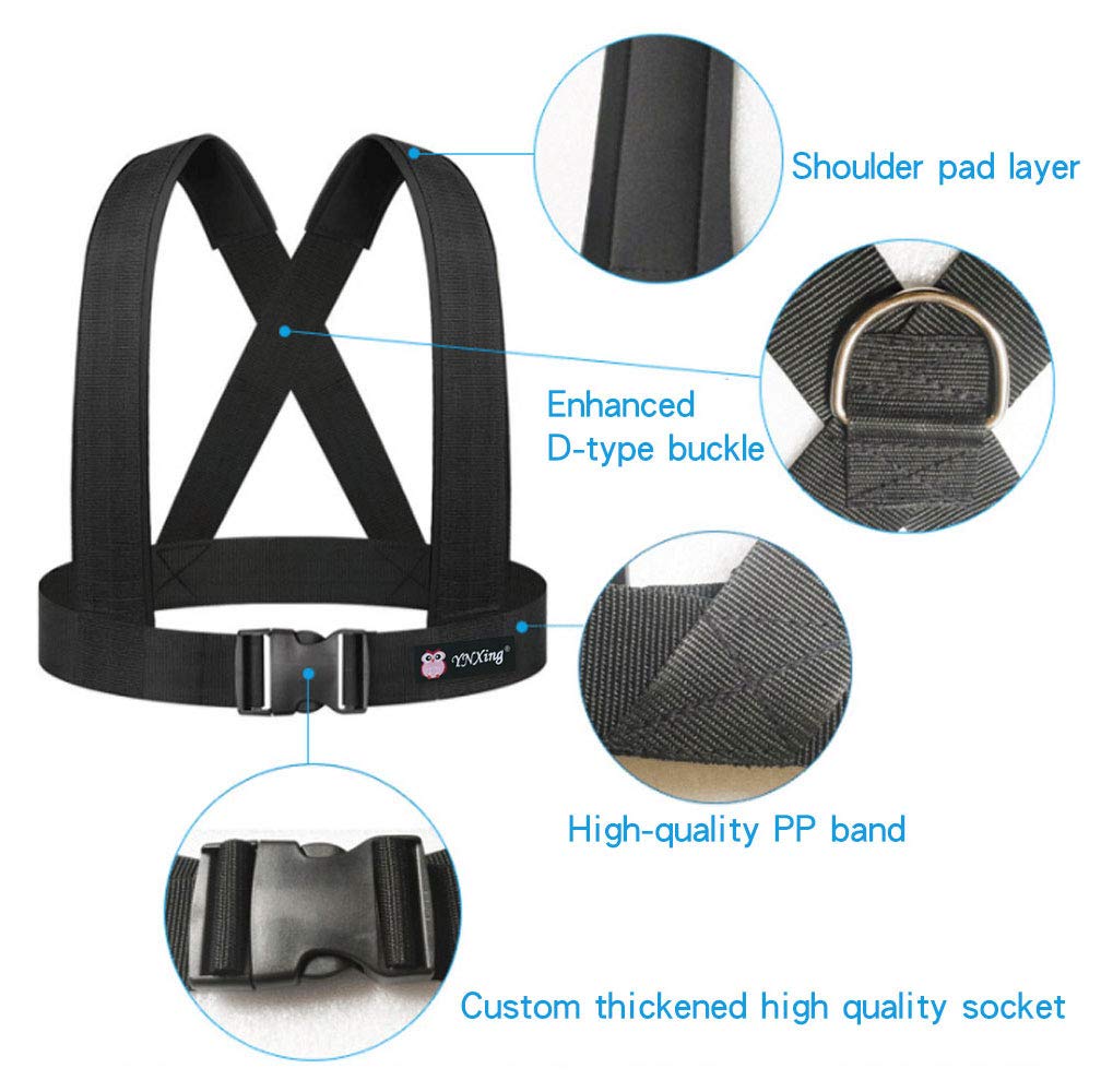 YNXing Resistance Training Rope Explosive Force Bounce Physical Training Resistance Rope Improving Speed, Stamina and Strength