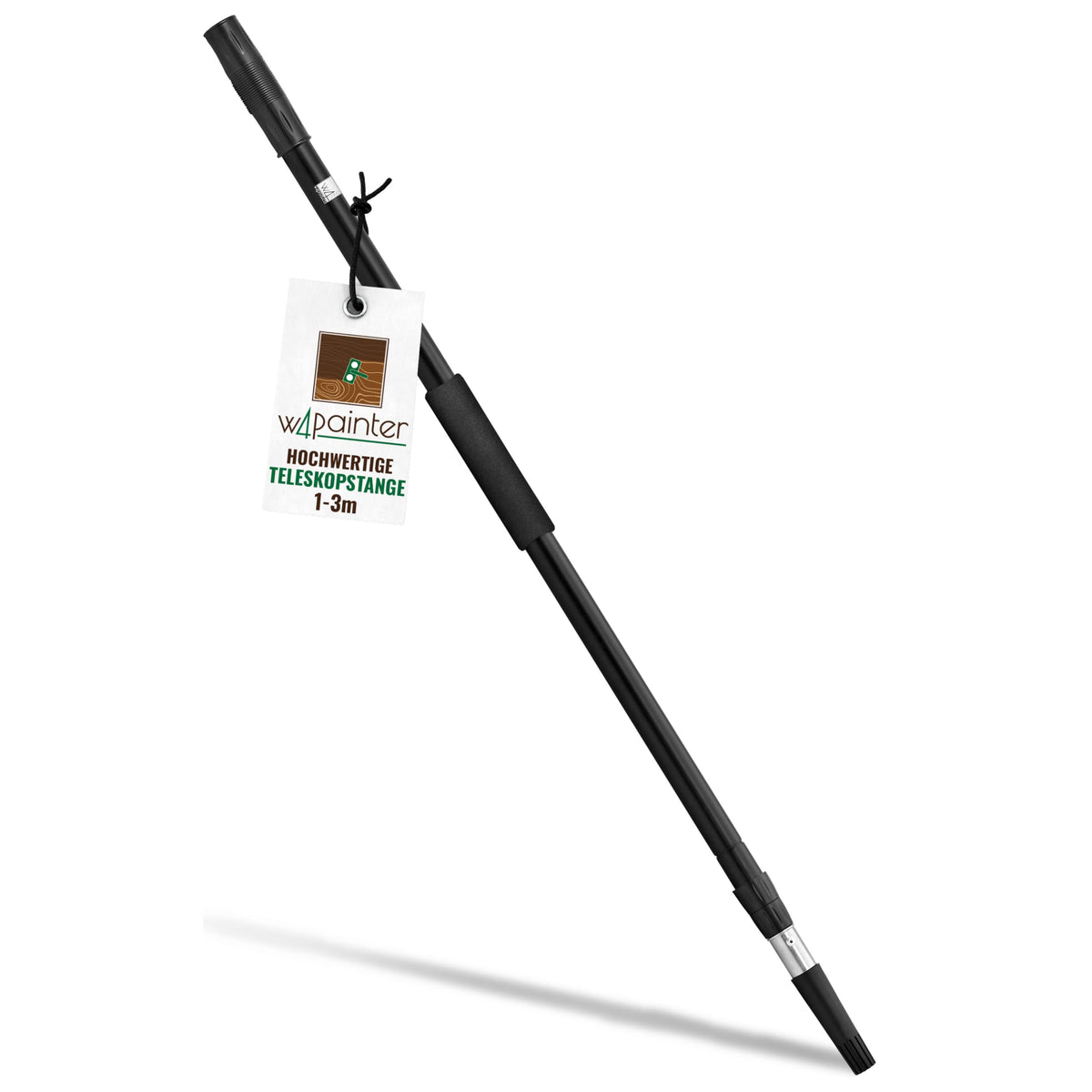 Telescopic Pole 3 m ? Telescopic Handle Universal ? Aluminium Telescopic Pole Extendible ? Ideal for Pool Cleaning, Paint Roller, Window Cleaning, W4